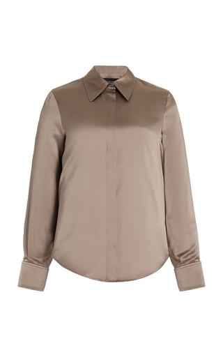 Brandon Maxwell Spence Silk Button-Down Shirt - Moda Operandi by BRANDON MAXWELL