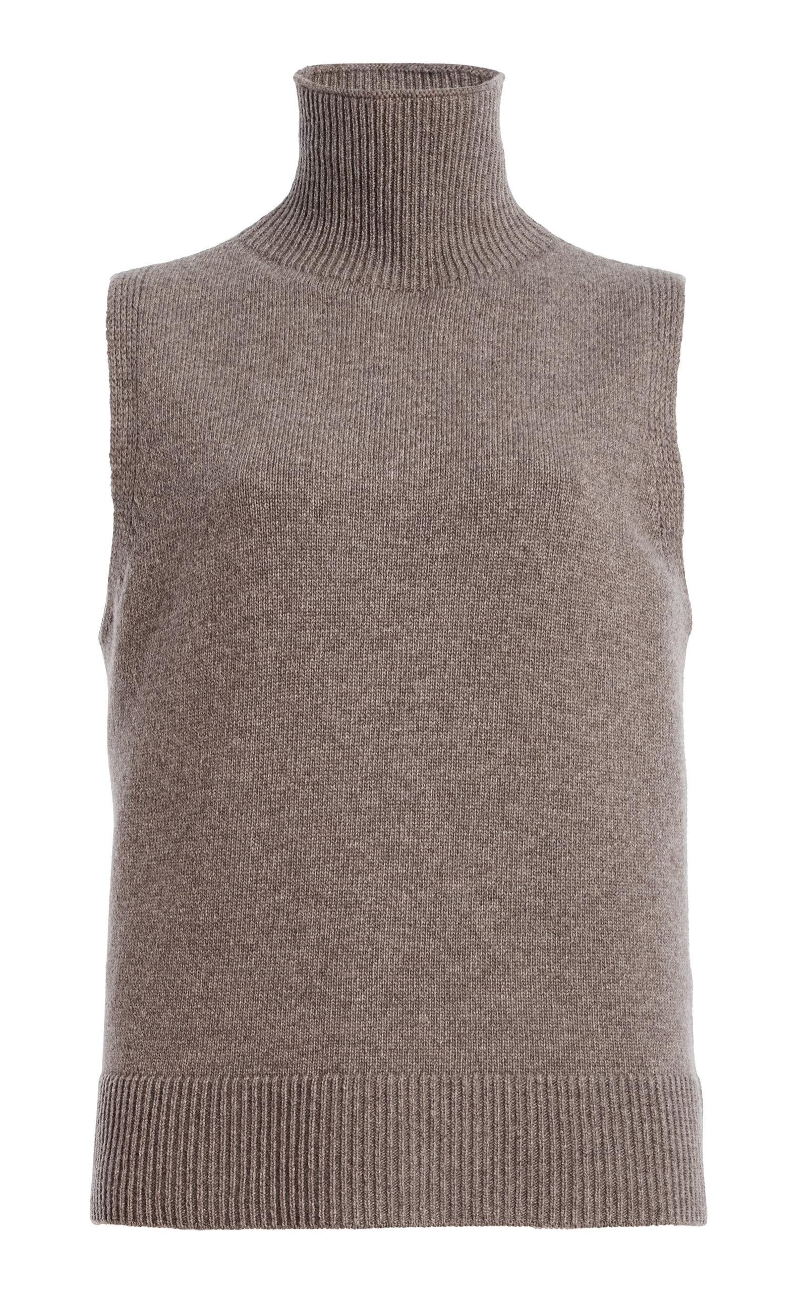 Brandon Maxwell The Bruno High-Neck Wool-Cashmere Top - Moda Operandi by BRANDON MAXWELL