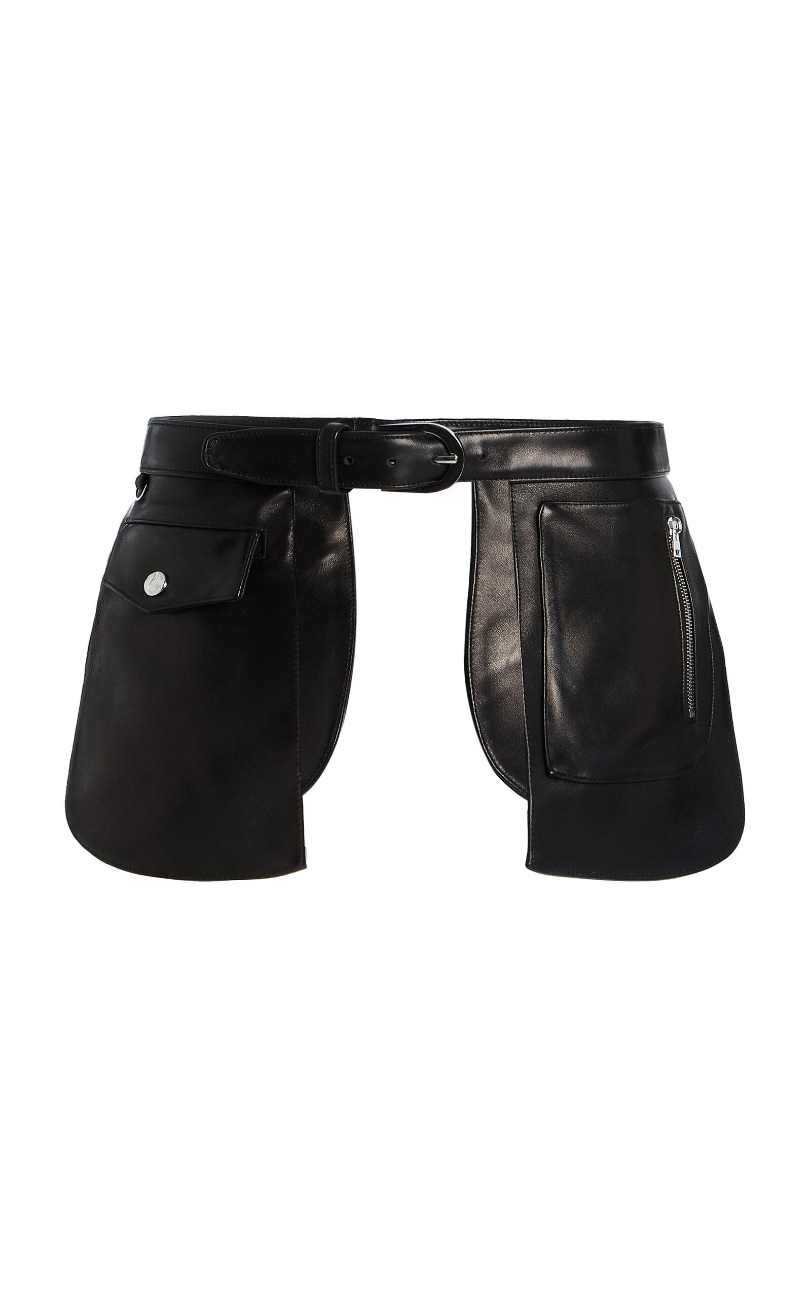 Brandon Maxwell The Dallas Leather Pocket Belt - Moda Operandi by BRANDON MAXWELL