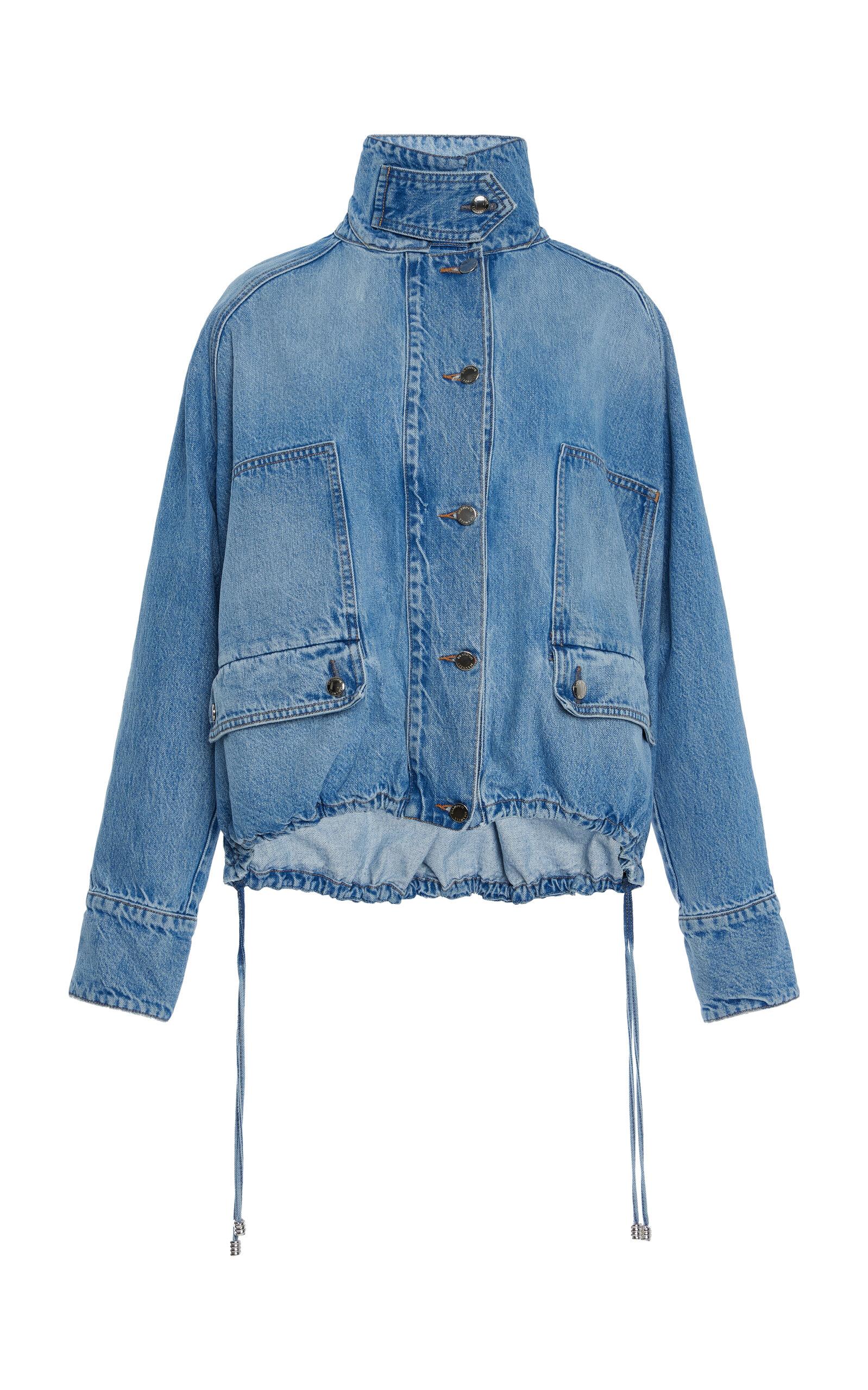 Brandon Maxwell The Harper Denim Balloon Jacket - Moda Operandi by BRANDON MAXWELL