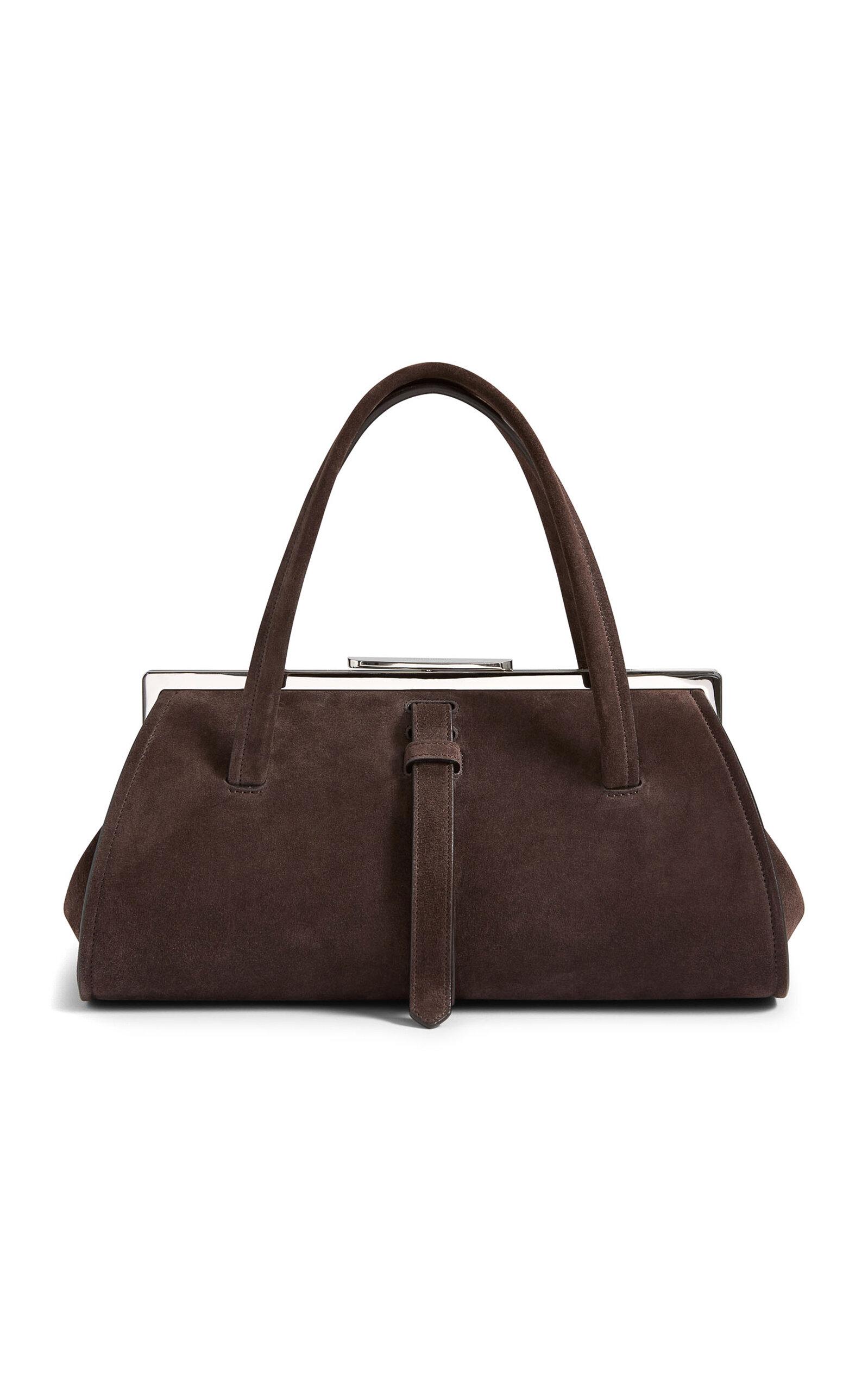 Brandon Maxwell The Maxwell Bag in Suede - Moda Operandi by BRANDON MAXWELL
