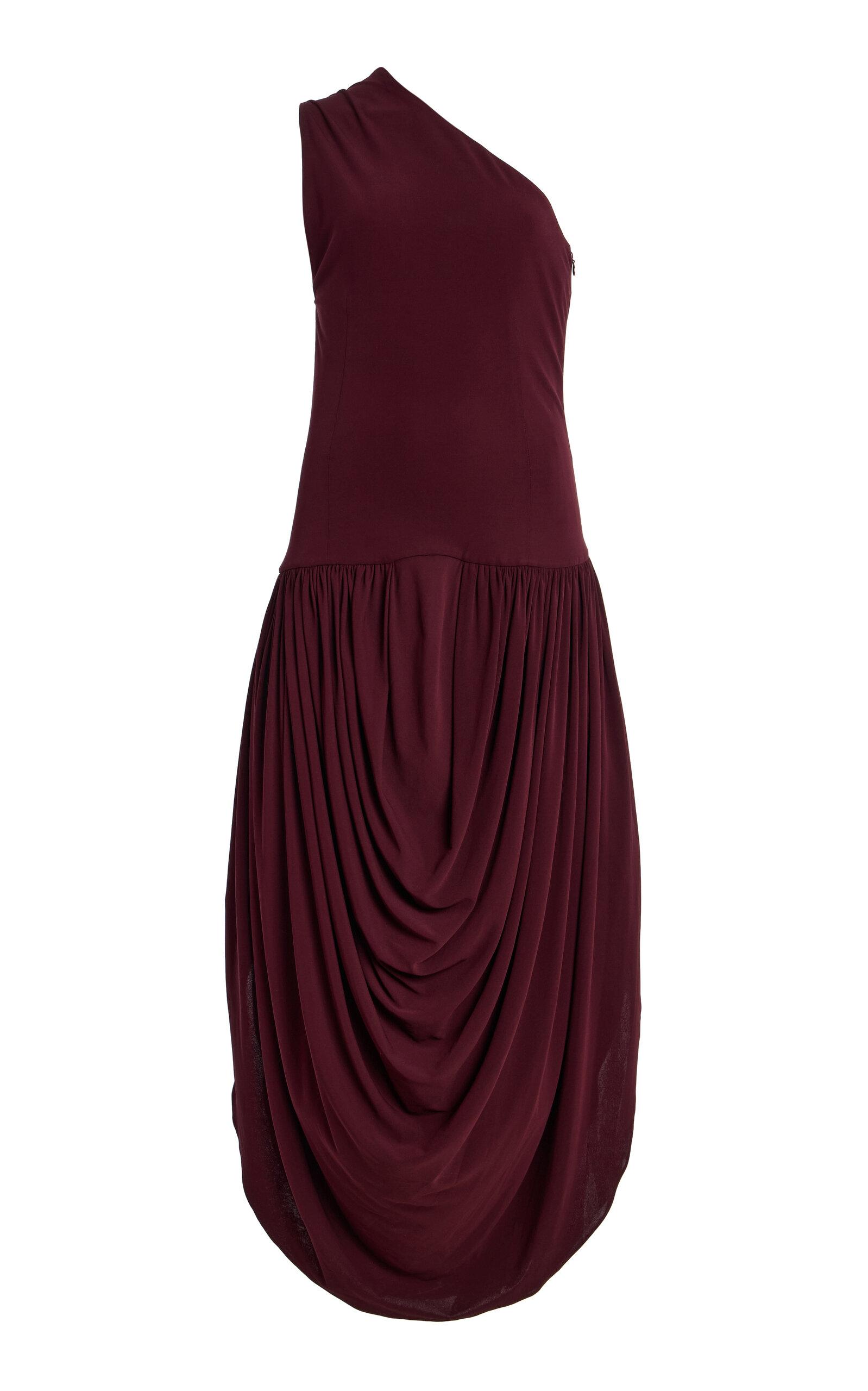 Brandon Maxwell The Mila One-Shoulder Maxi Dress - Moda Operandi by BRANDON MAXWELL