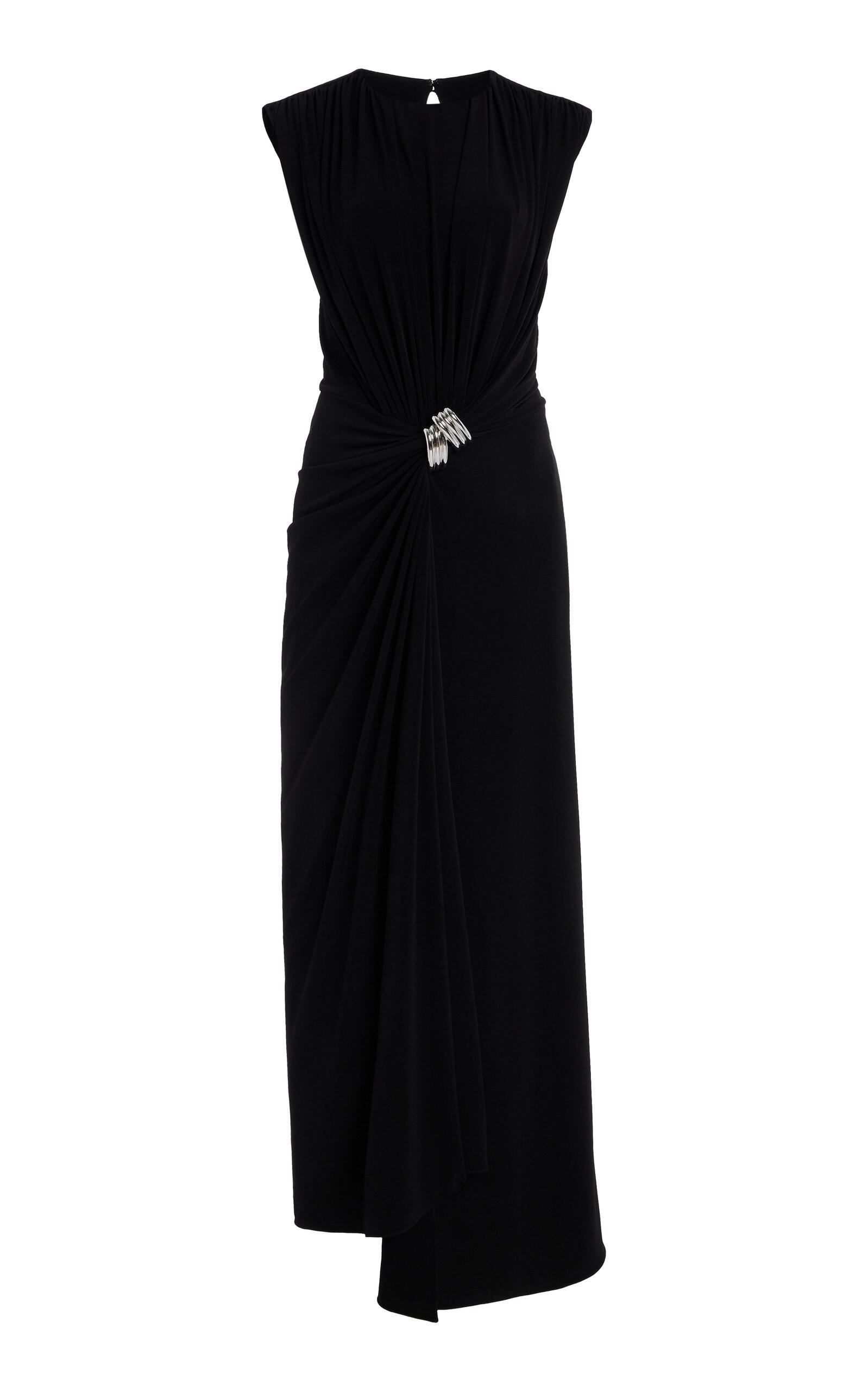 Brandon Maxwell The Serena Draped Jersey Maxi Dress - Moda Operandi by BRANDON MAXWELL