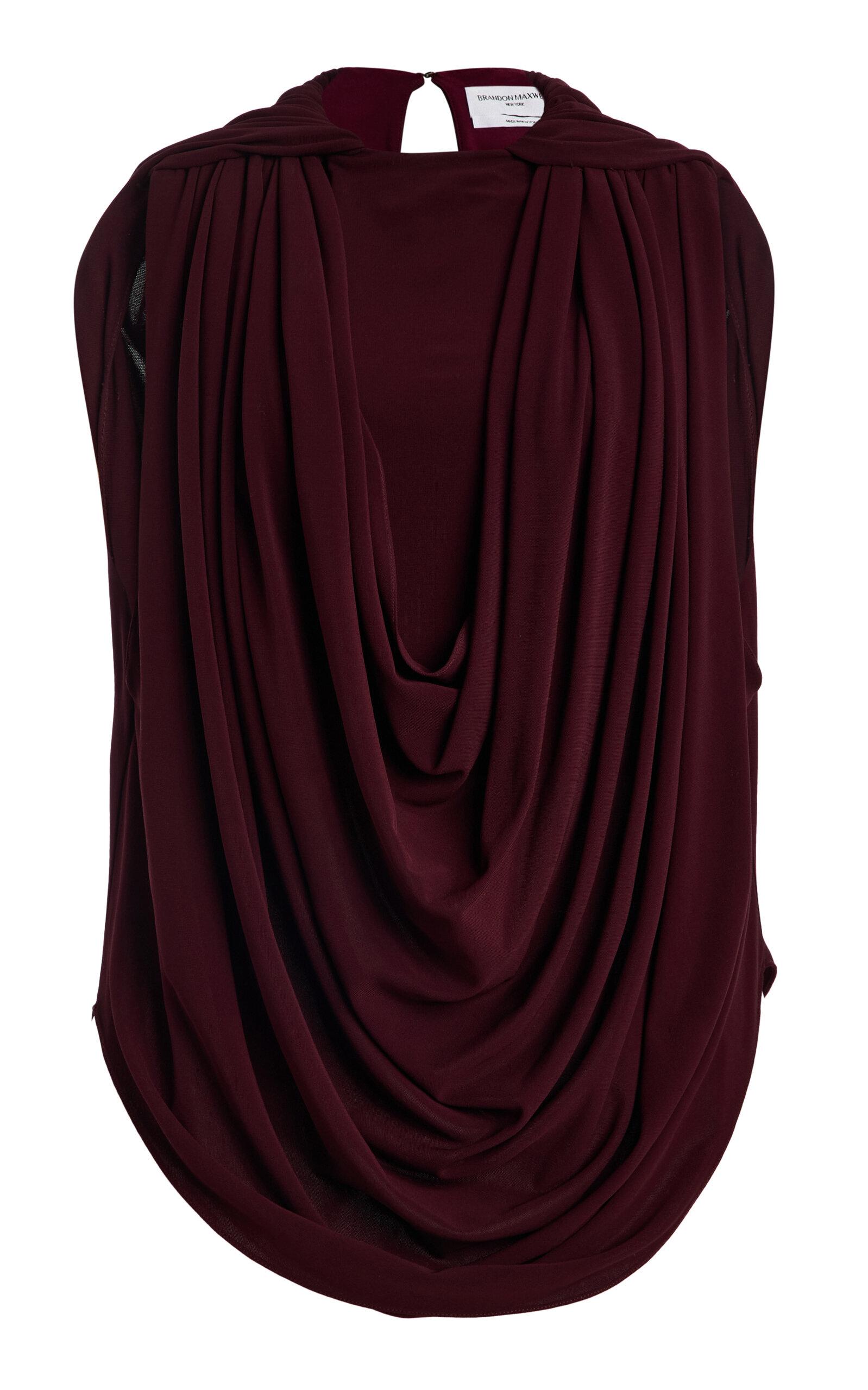 Brandonaxwell Astor Draped Top -oda Operandi by BRANDON MAXWELL