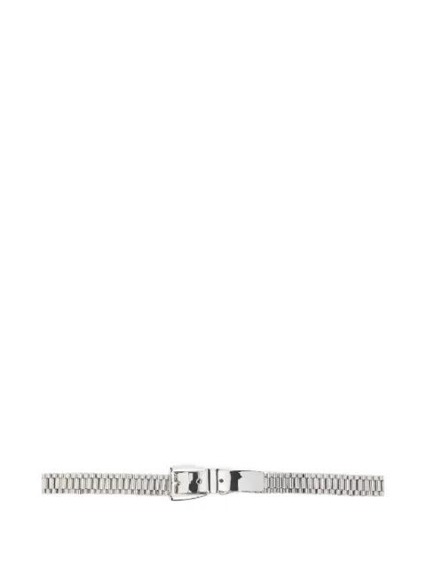 Celeste Watch metallic belt by BRANDON MAXWELL