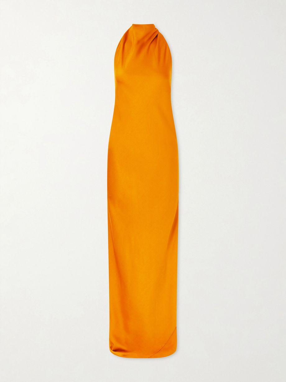 Ophelia satin gown by BRANDON MAXWELL
