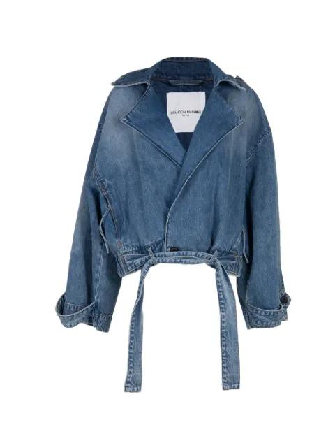 Regan denim jacket by BRANDON MAXWELL
