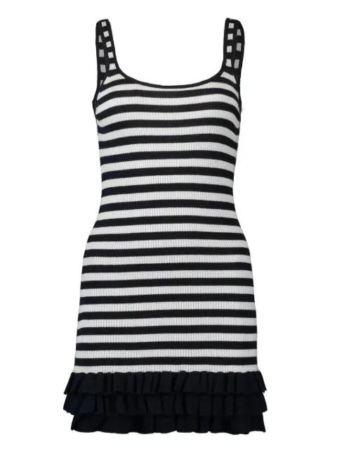 The Sutter striped mini dress by BRANDON MAXWELL