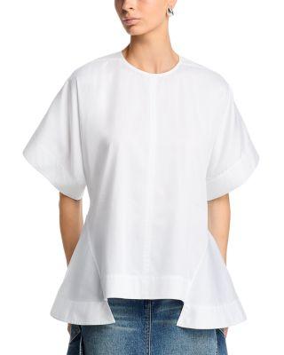 Tyler Cascade Hem Top by BRANDON MAXWELL