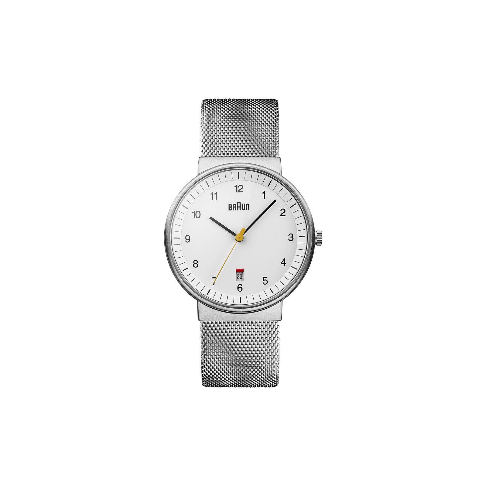 BN0032WHSLMHG Classic 40mm Quartz Watch by BRAUN