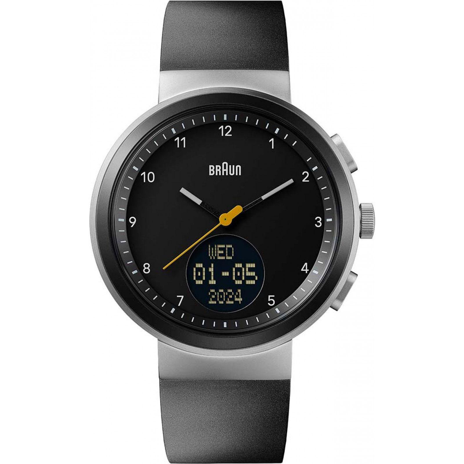 BN0299NBKBKG 45mm Quartz Watch by BRAUN