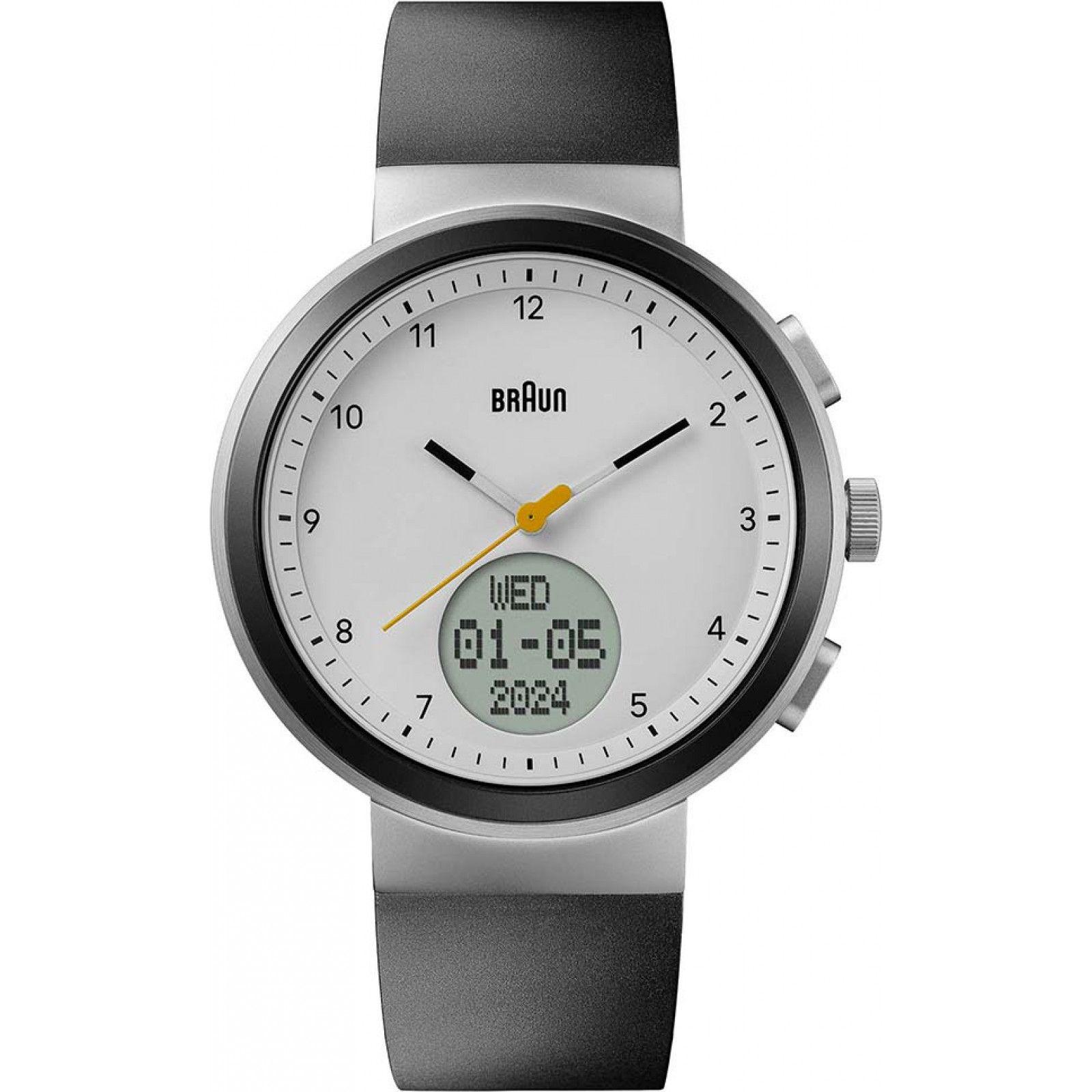 BN0299PWHBKG 45mm Quartz Watch by BRAUN