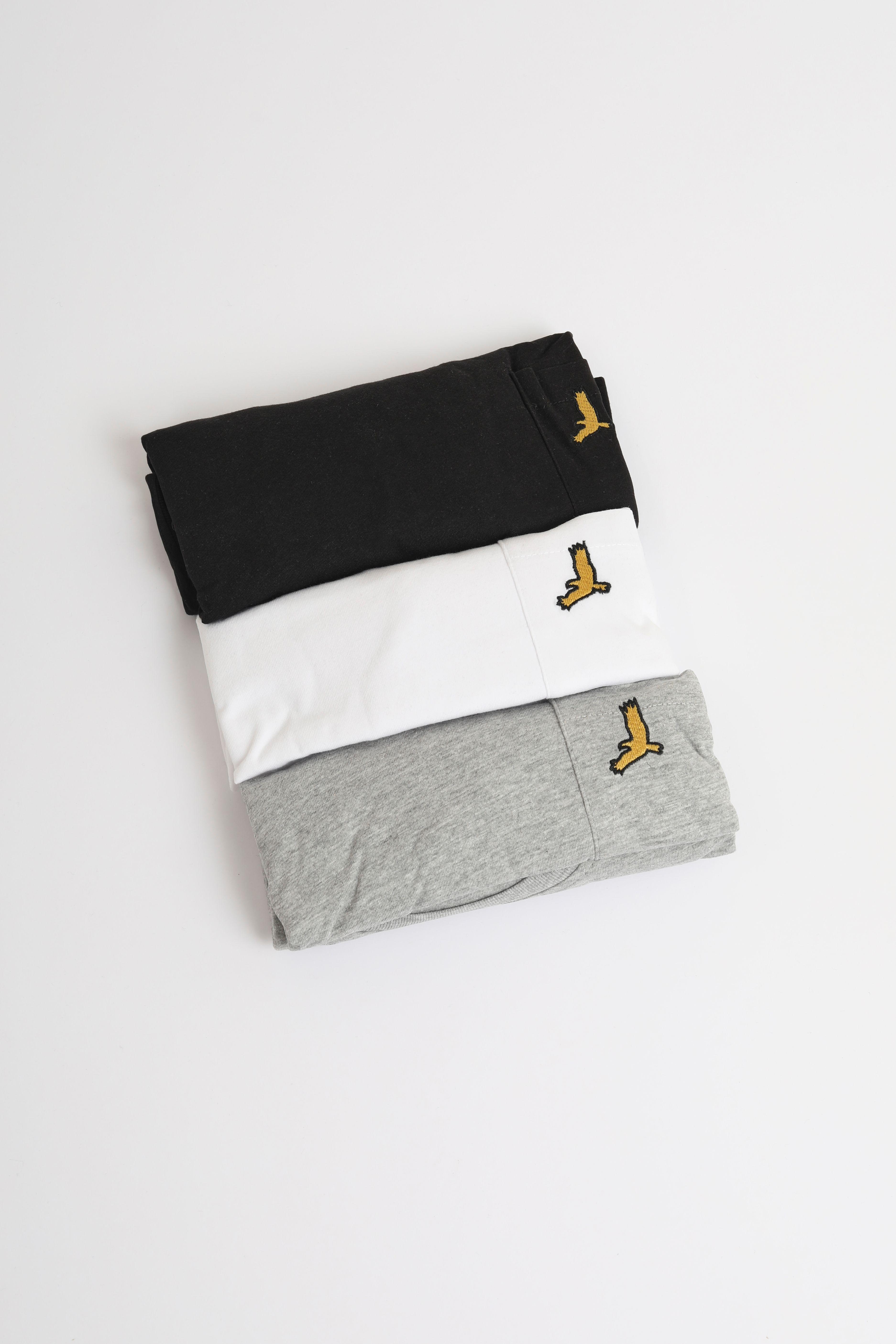 3-Pack Crew Neck T-Shirts by BRAVE SOUL