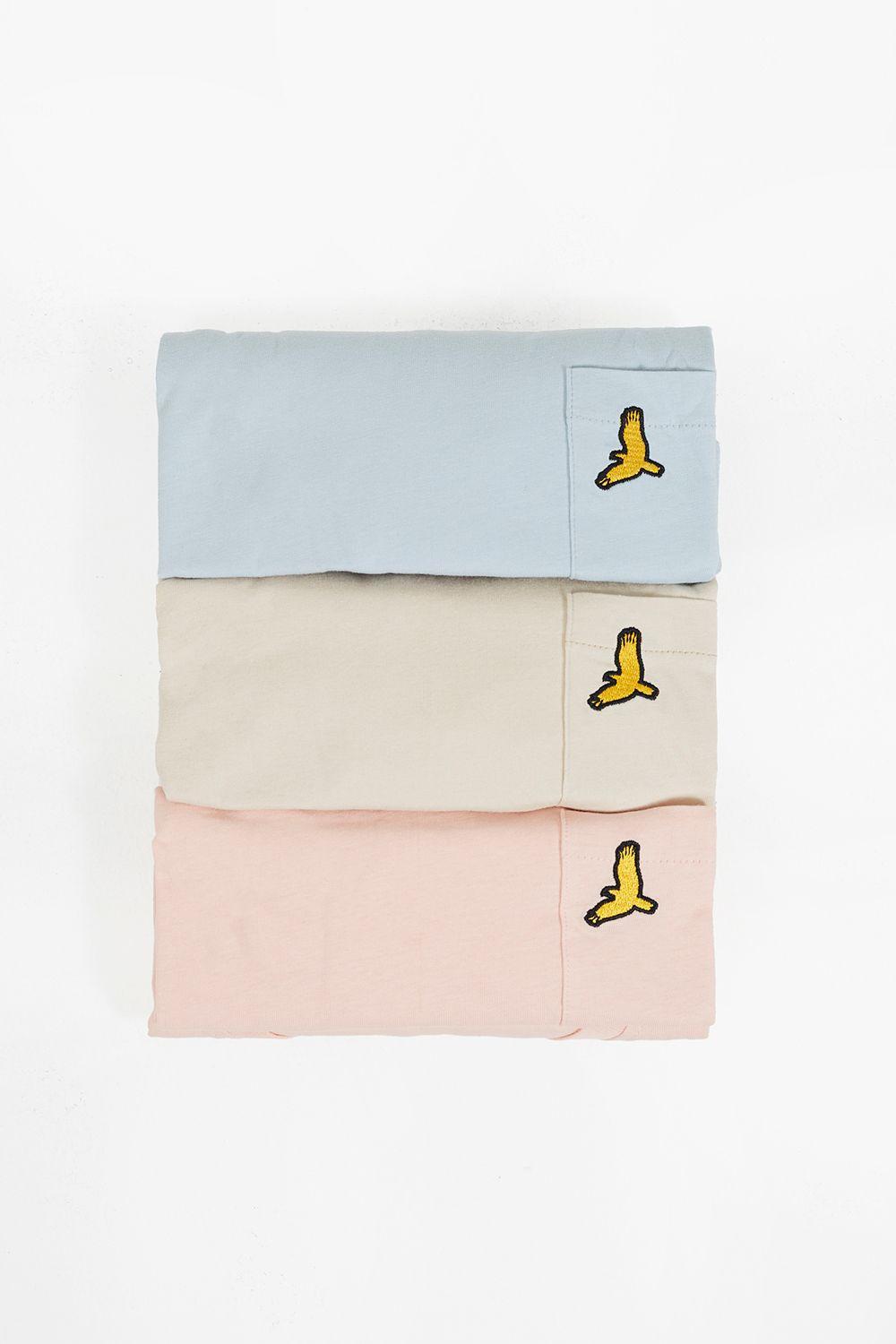 3-Pack Crew Neck T-Shirts by BRAVE SOUL