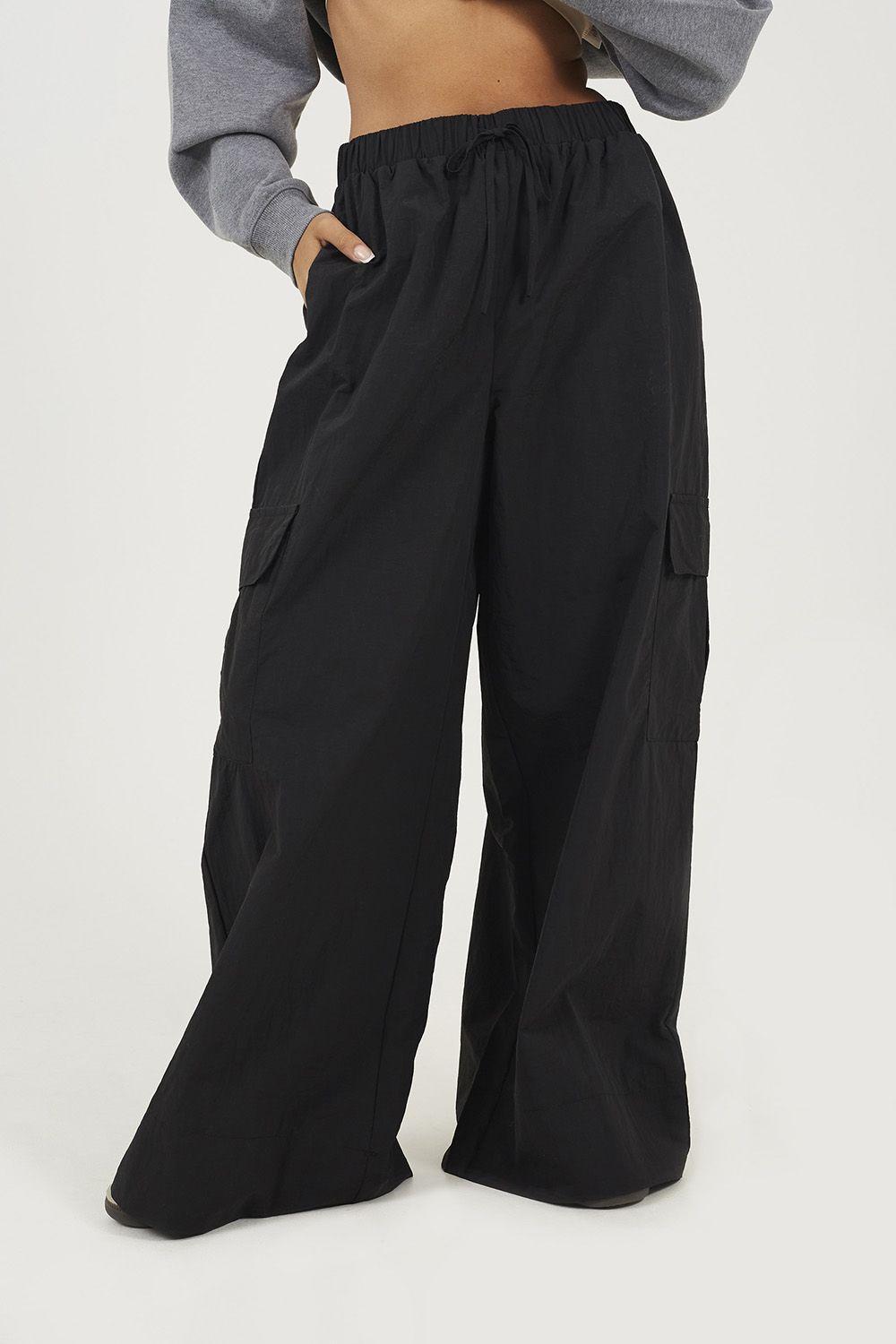 Baggy Cargo Trousers With Pocket Details by BRAVE SOUL