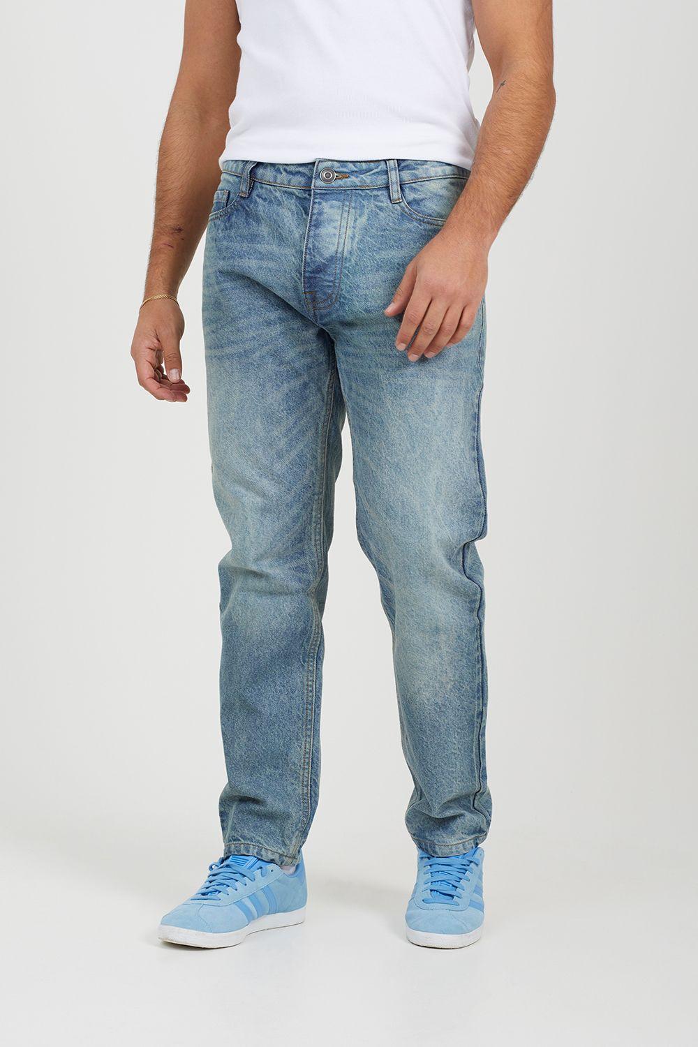 Cotton Loose Fit Denim Jeans by BRAVE SOUL