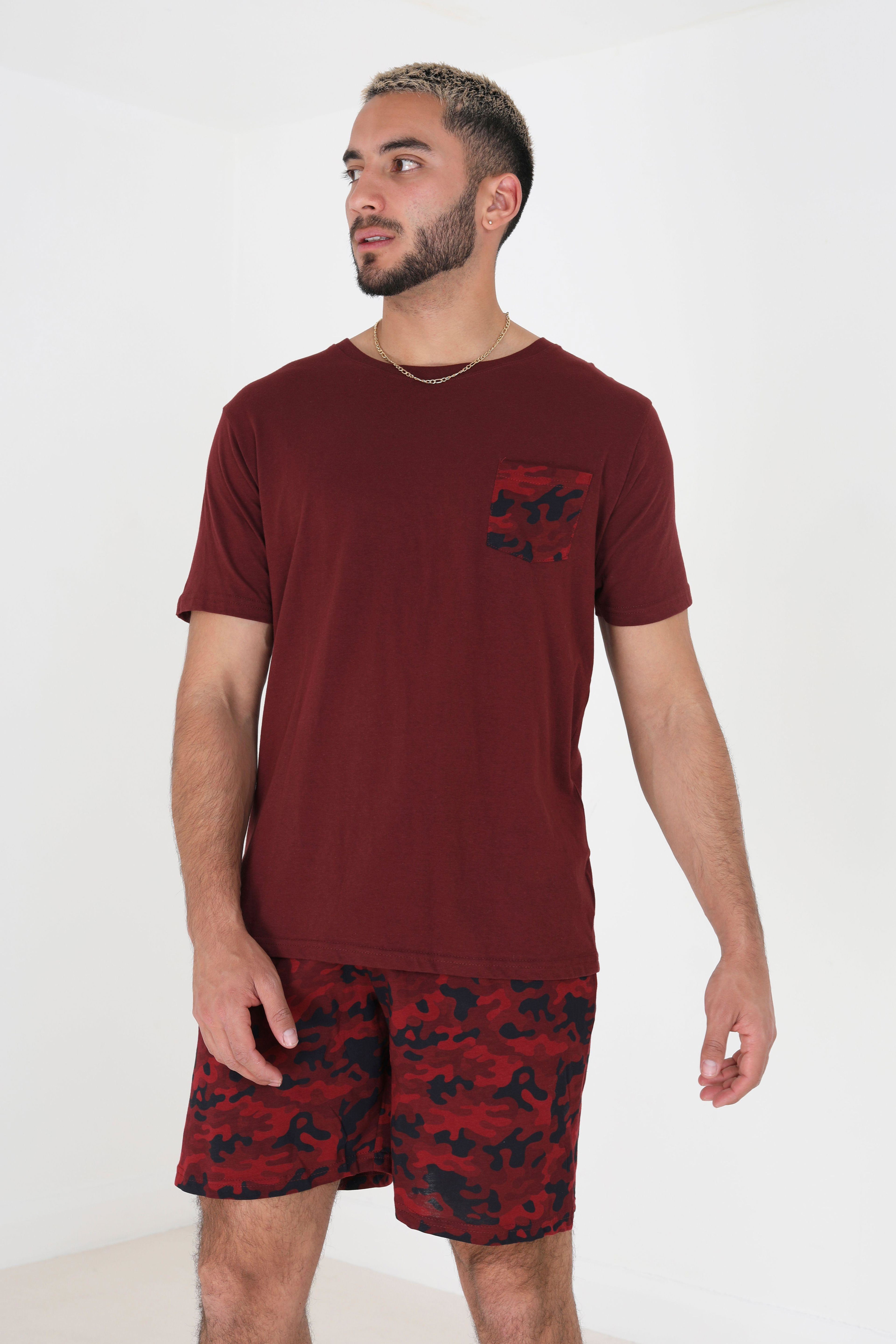 Cotton Short Sleeve Pyjama Set by BRAVE SOUL