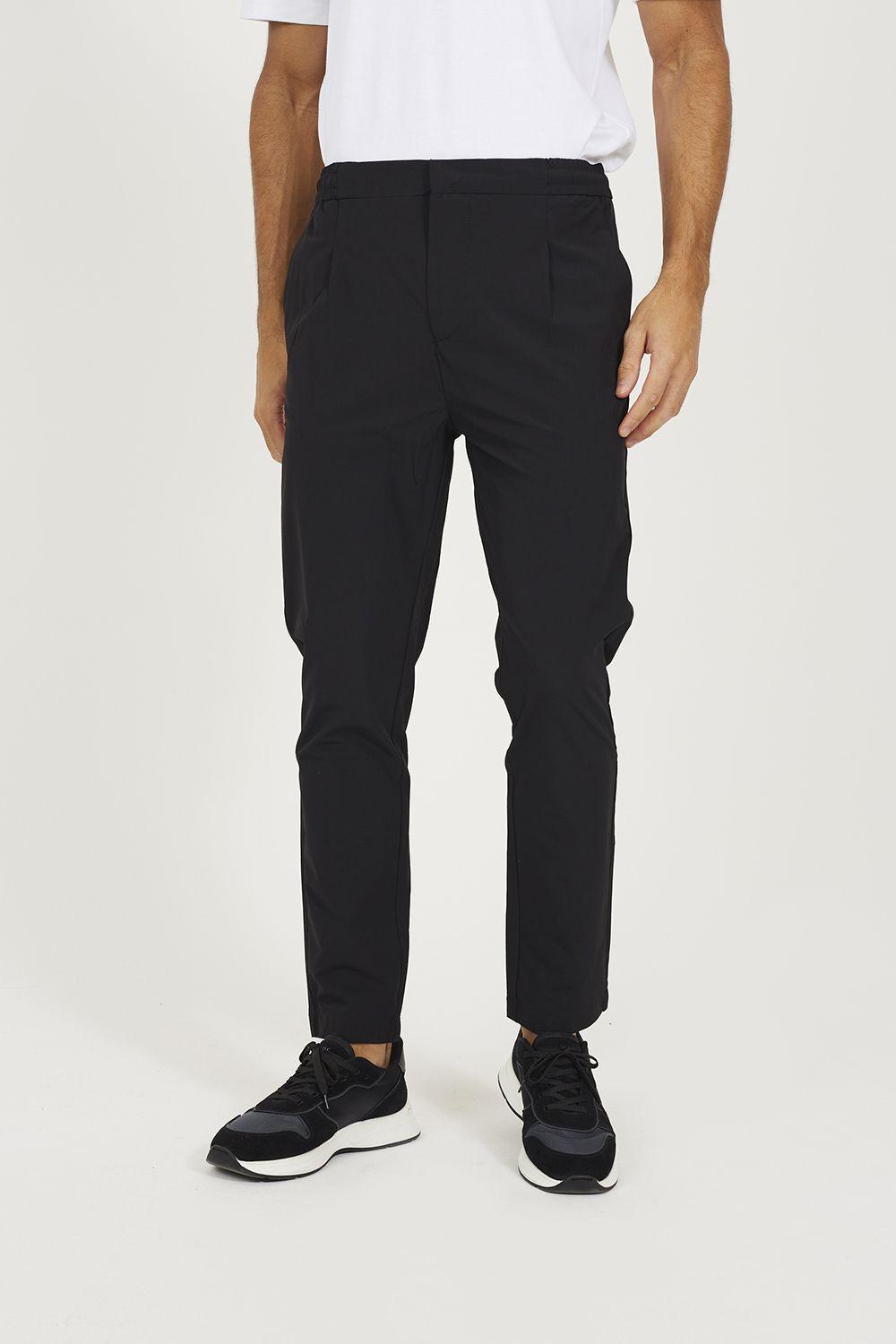 Elasticated Waist Chino Style Trousers by BRAVE SOUL