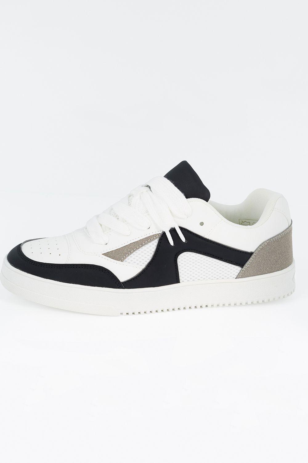 Faux Leather Trainers by BRAVE SOUL