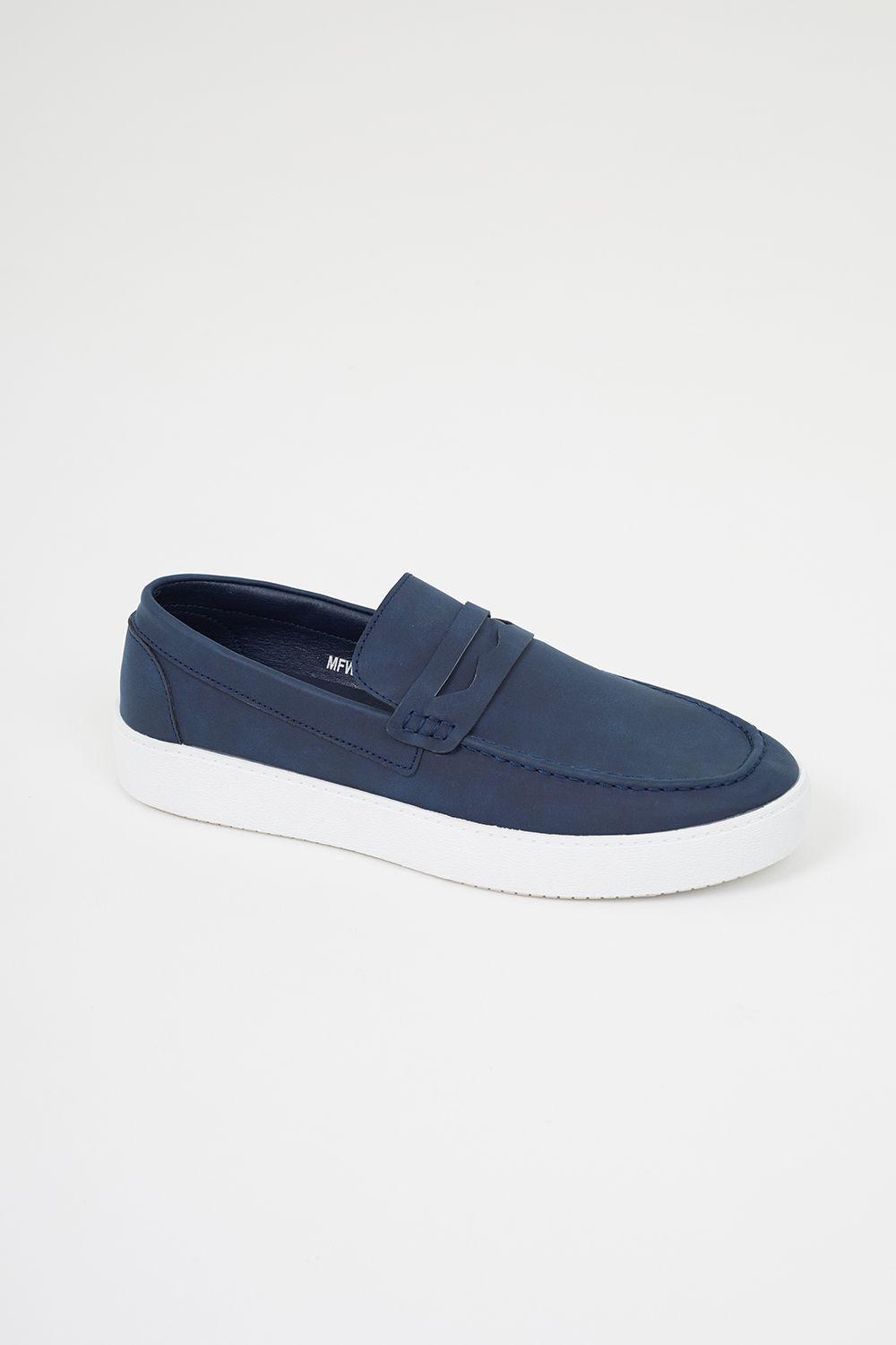 Faux Suede Loafers by BRAVE SOUL