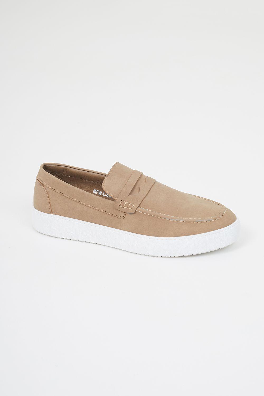 Faux Suede Loafers by BRAVE SOUL