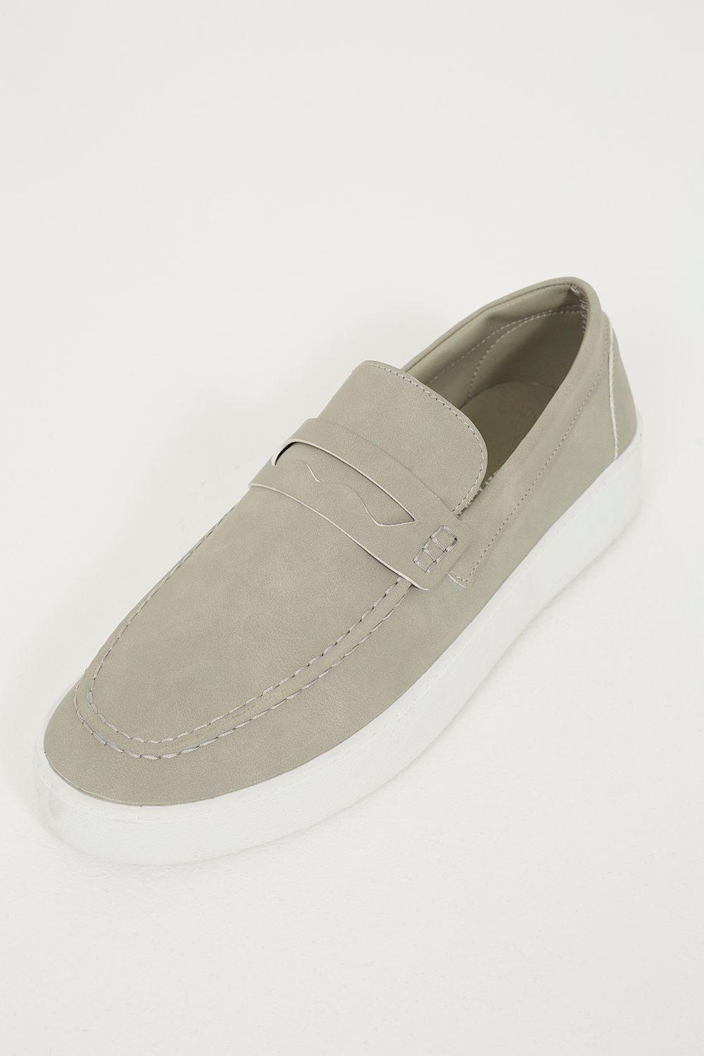 Faux Suede Loafers by BRAVE SOUL