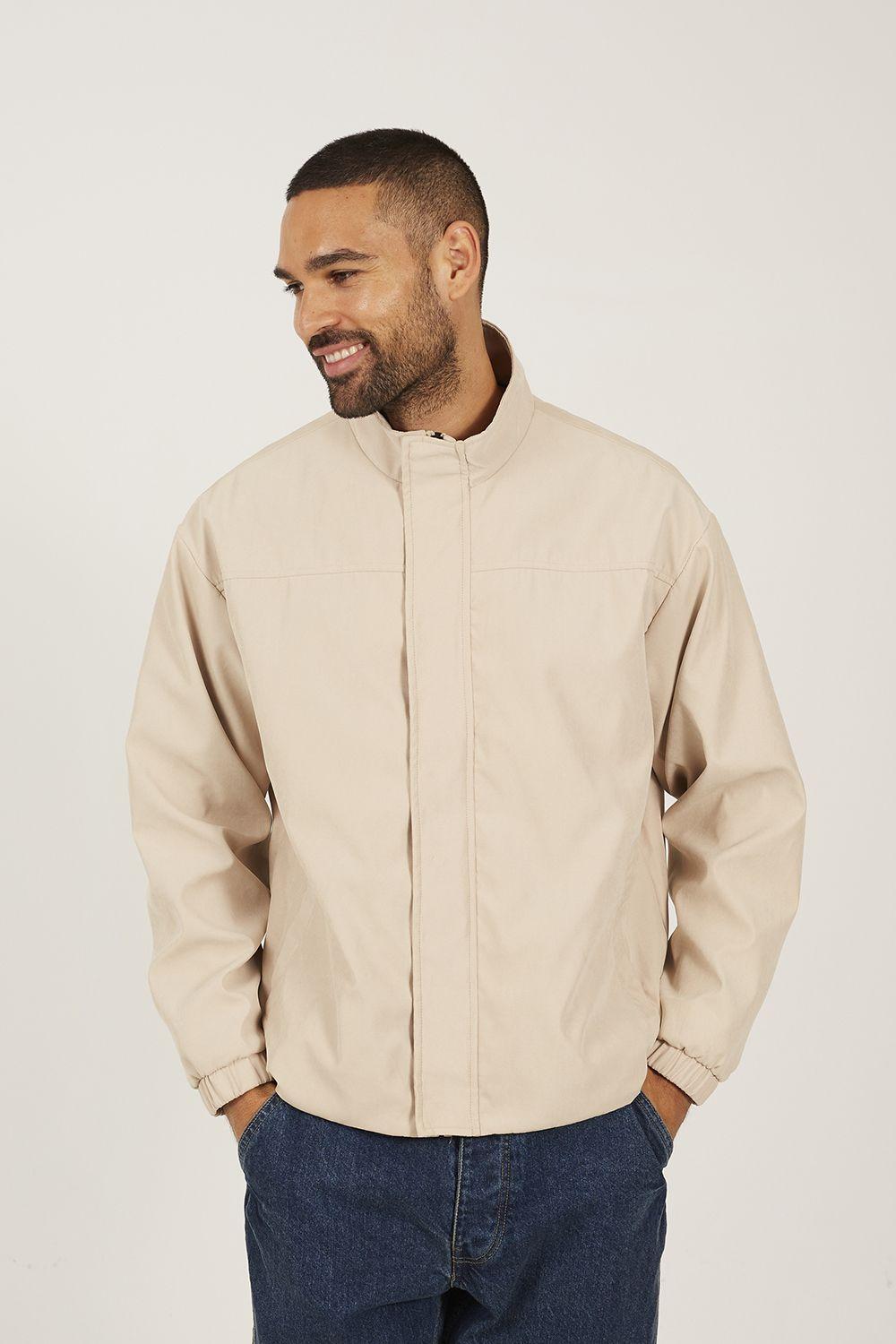 Funnel Neck Oversized Jacket by BRAVE SOUL