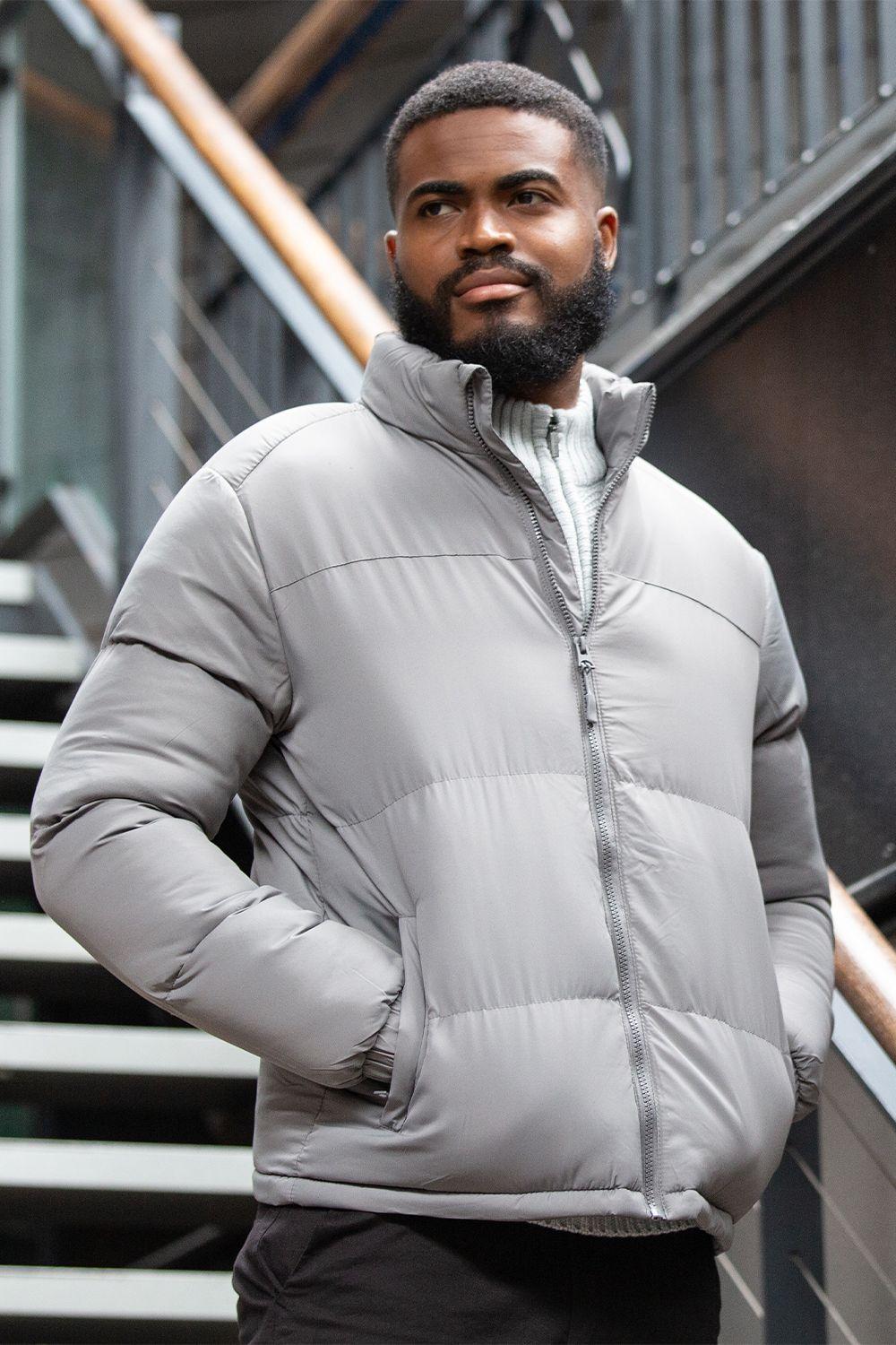 Funnel Neck Padded Jacket by BRAVE SOUL