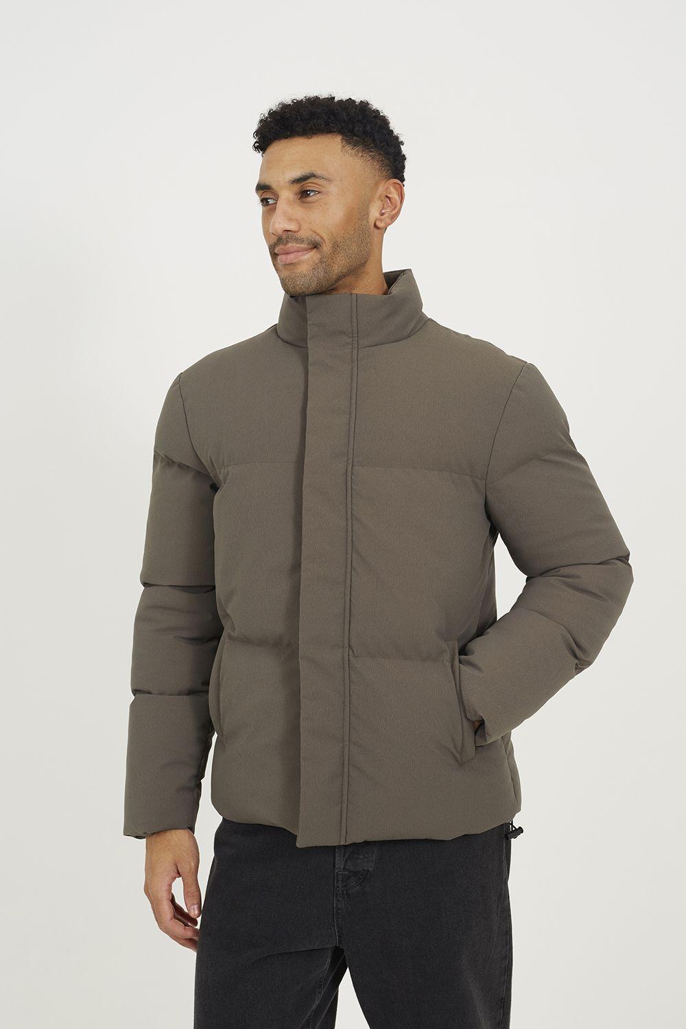 Funnel Neck Padded Jacket by BRAVE SOUL