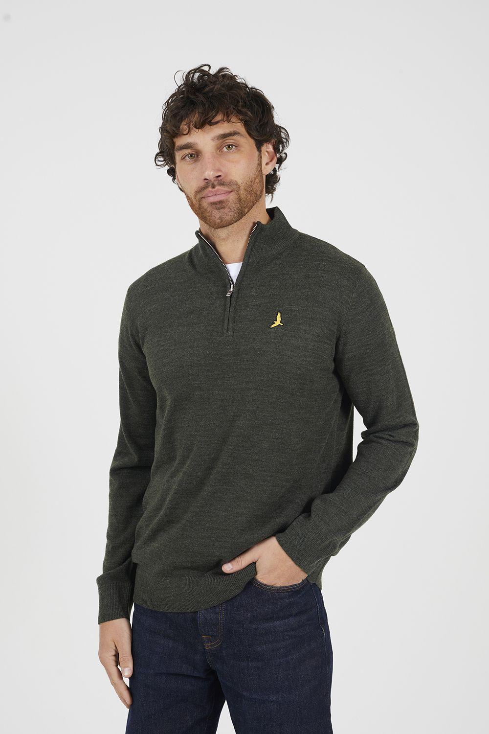 Funnel Neck Zip Jumper by BRAVE SOUL