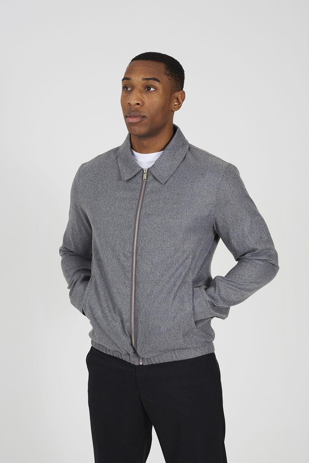 Harrington Style Zip Through Jacket by BRAVE SOUL