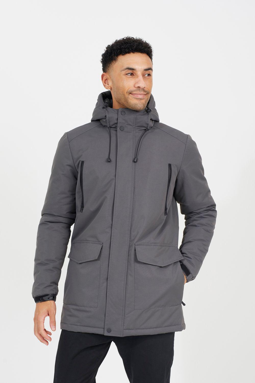 Hooded Parka Jacket by BRAVE SOUL