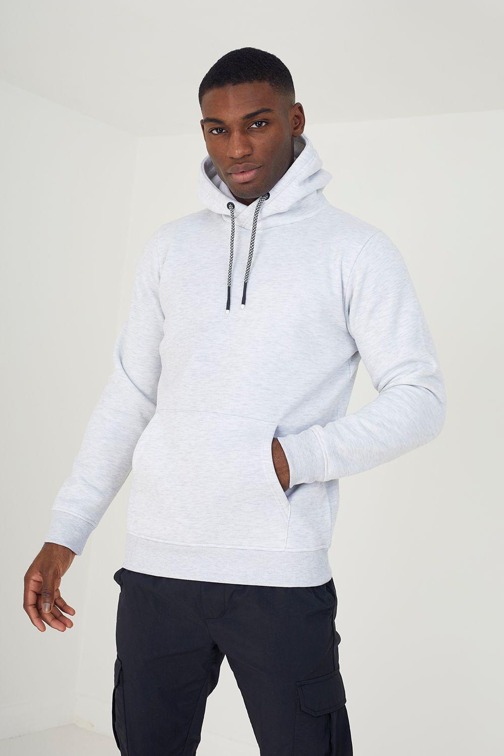Hoodie With Kangaroo Pocket by BRAVE SOUL