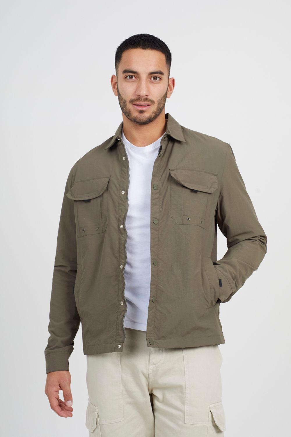 Lightweight Patch Pocket Shacket by BRAVE SOUL Lightweight Patch Pocket Shacket by BRAVE SOUL