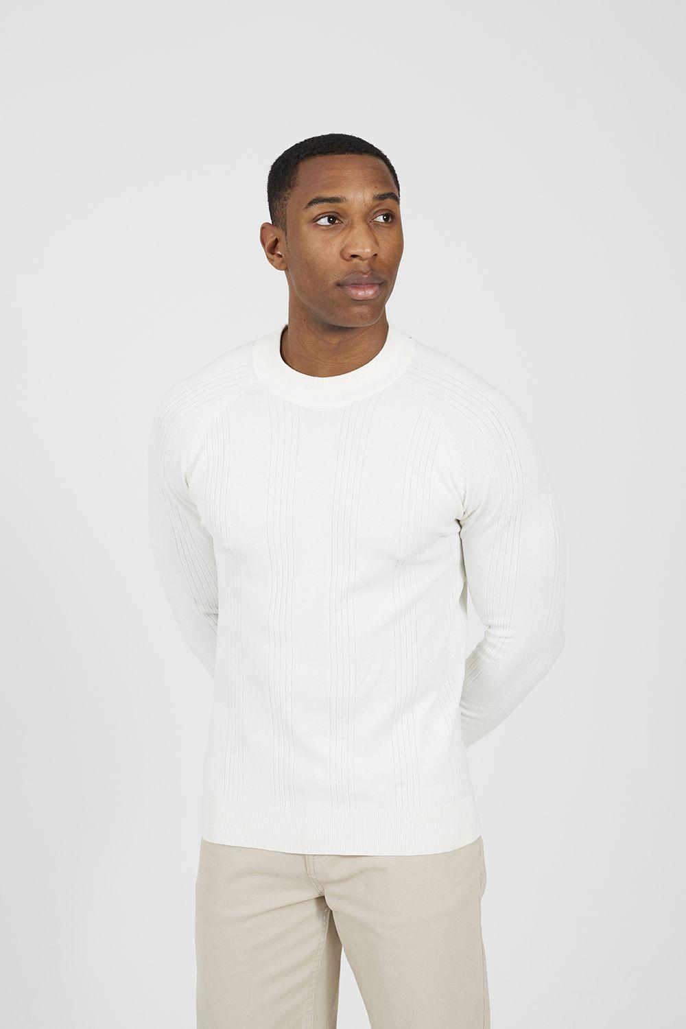 Long Sleeve Ribbed Raglan Jumper by BRAVE SOUL