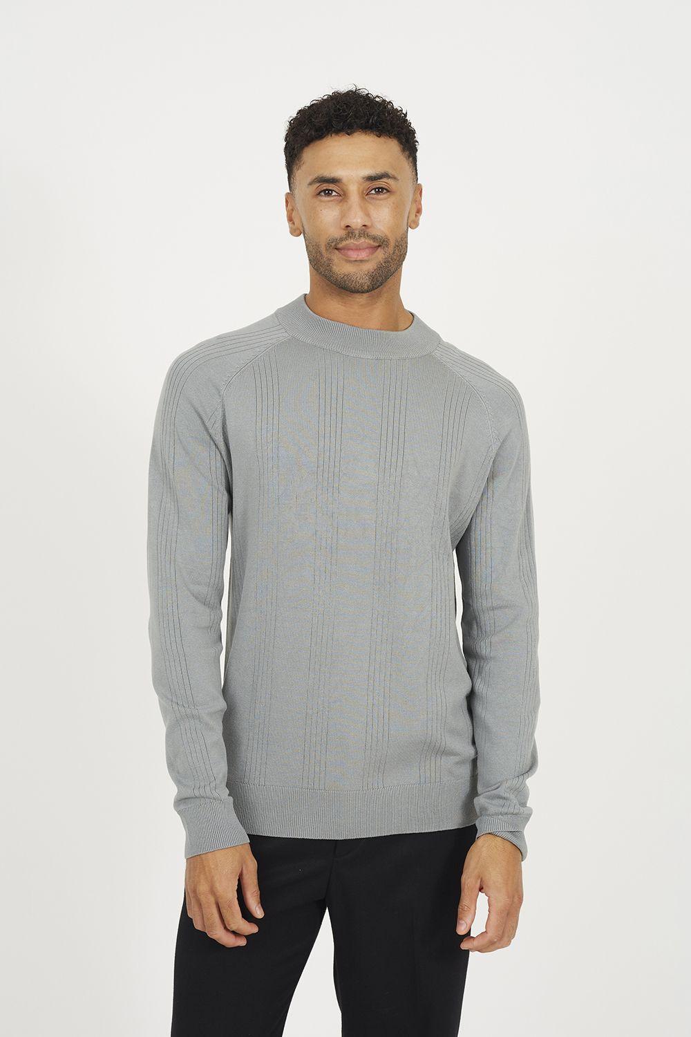 Long Sleeve Ribbed Raglan Jumper by BRAVE SOUL