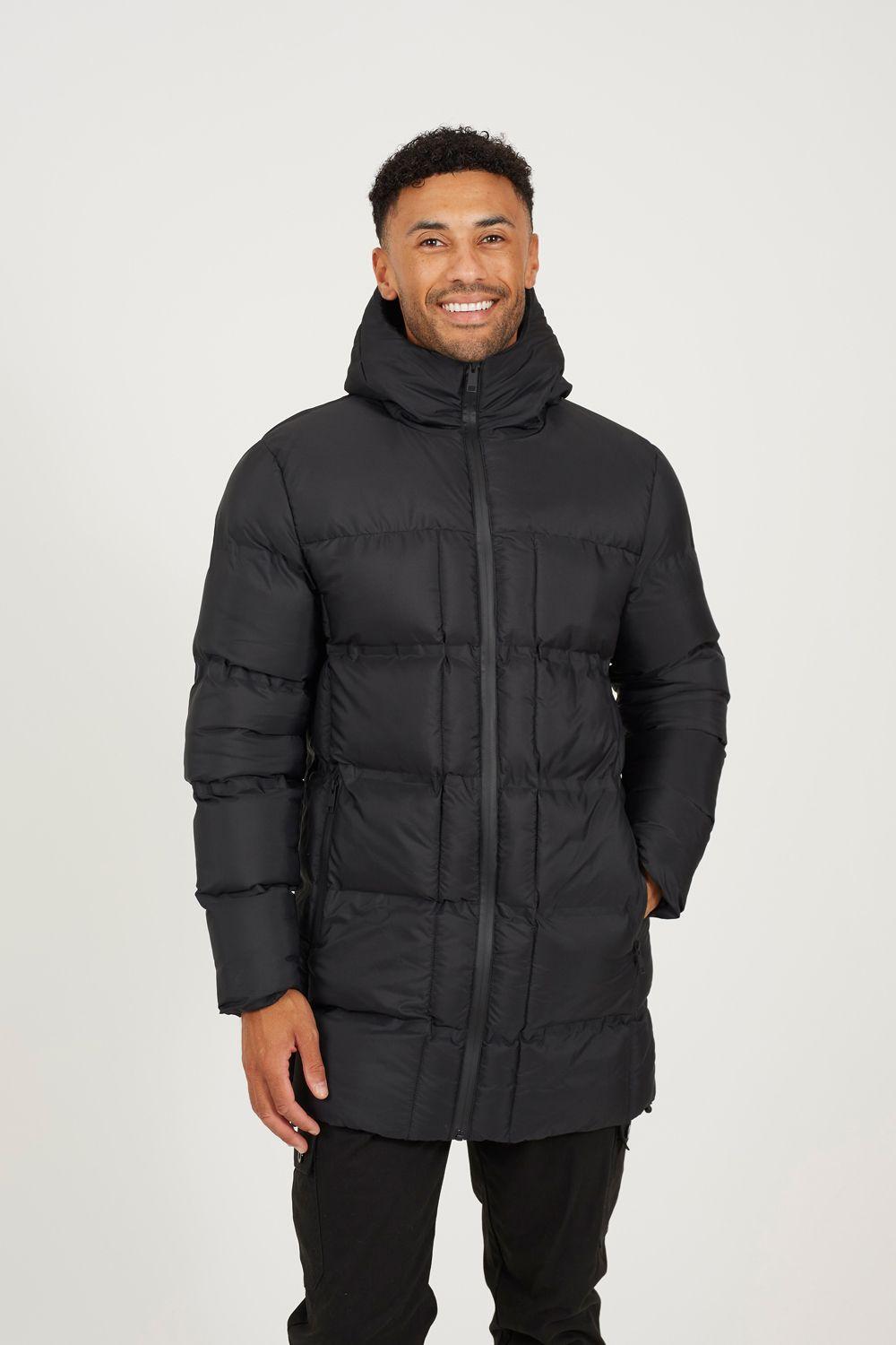 Longline Padded Hooded Jacket by BRAVE SOUL