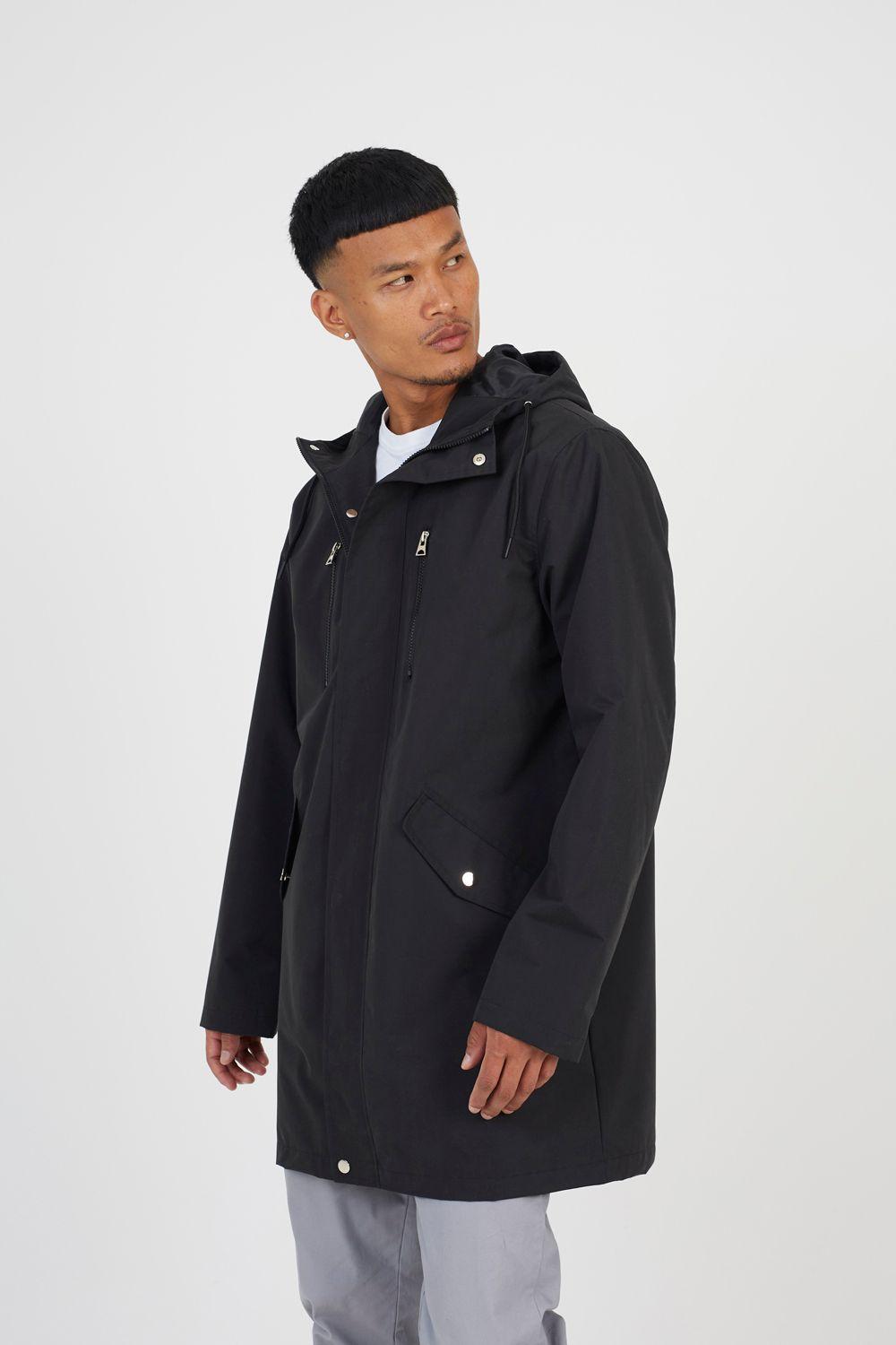 Microfibre Parka Jacket by BRAVE SOUL