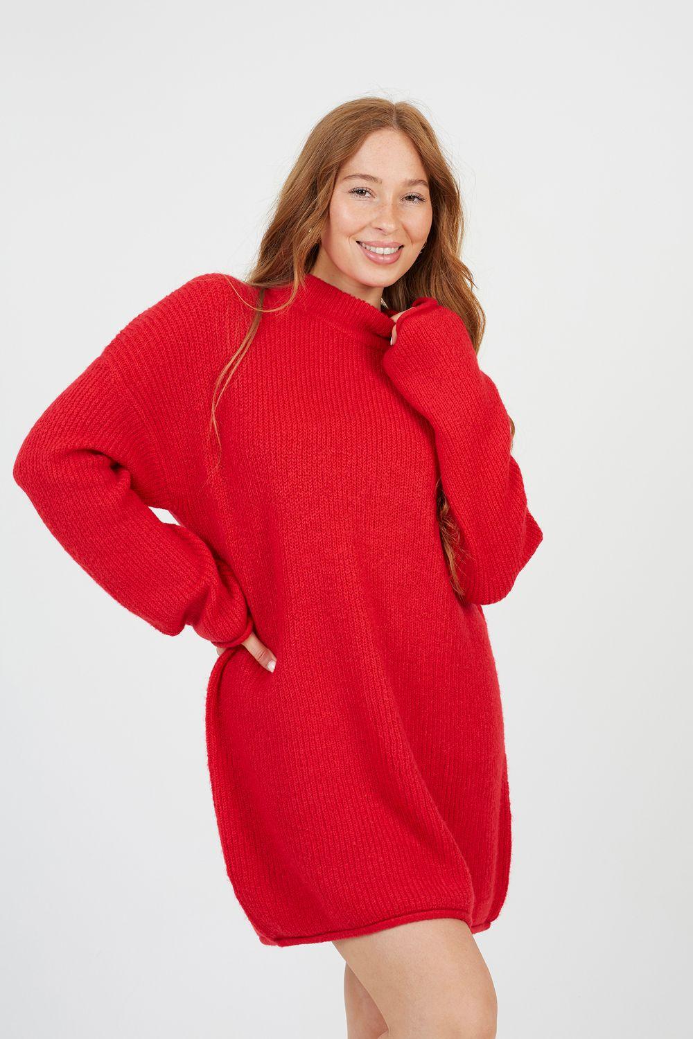 Oversized Fisherman Knit Turtleneck Jumper by BRAVE SOUL
