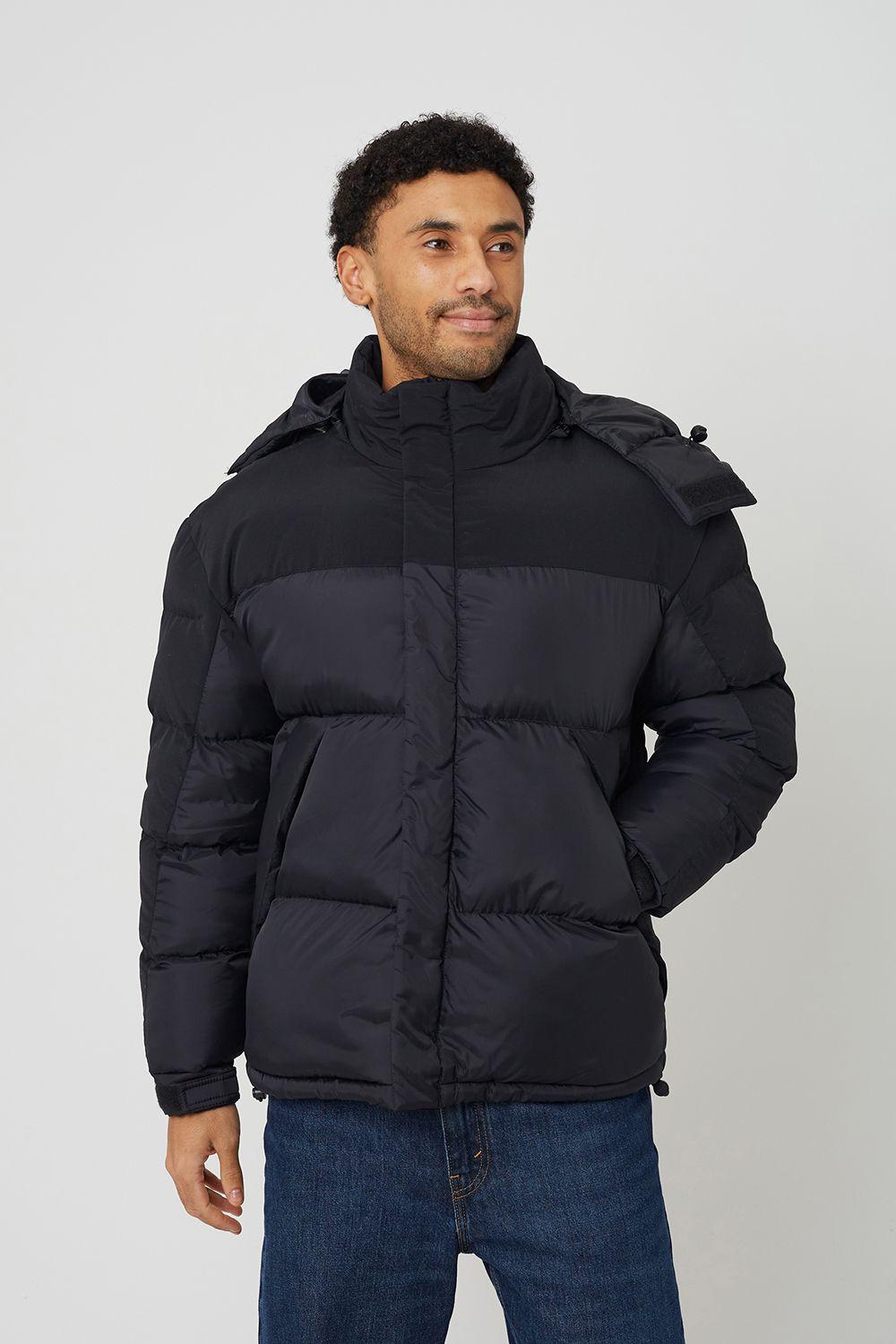 Oversized Hooded Padded Jacket by BRAVE SOUL