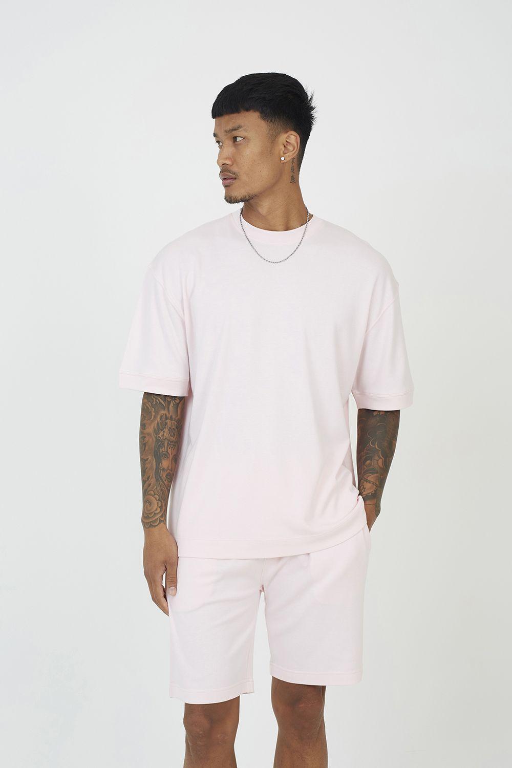 Oversized T-Shirt & Short Co-ord Set by BRAVE SOUL