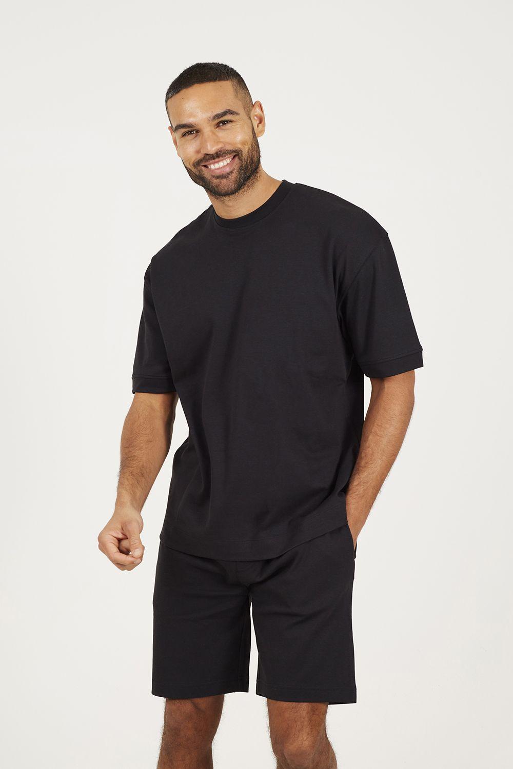 Oversized T-Shirt & Short Co-ord Set by BRAVE SOUL