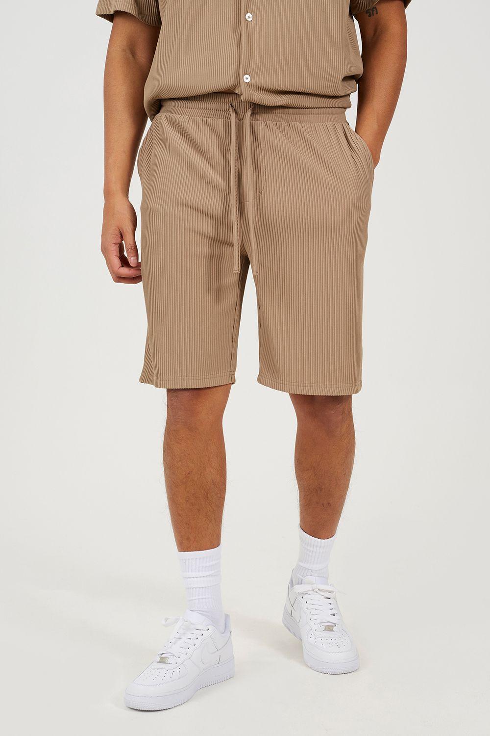 Pleated Shorts by BRAVE SOUL
