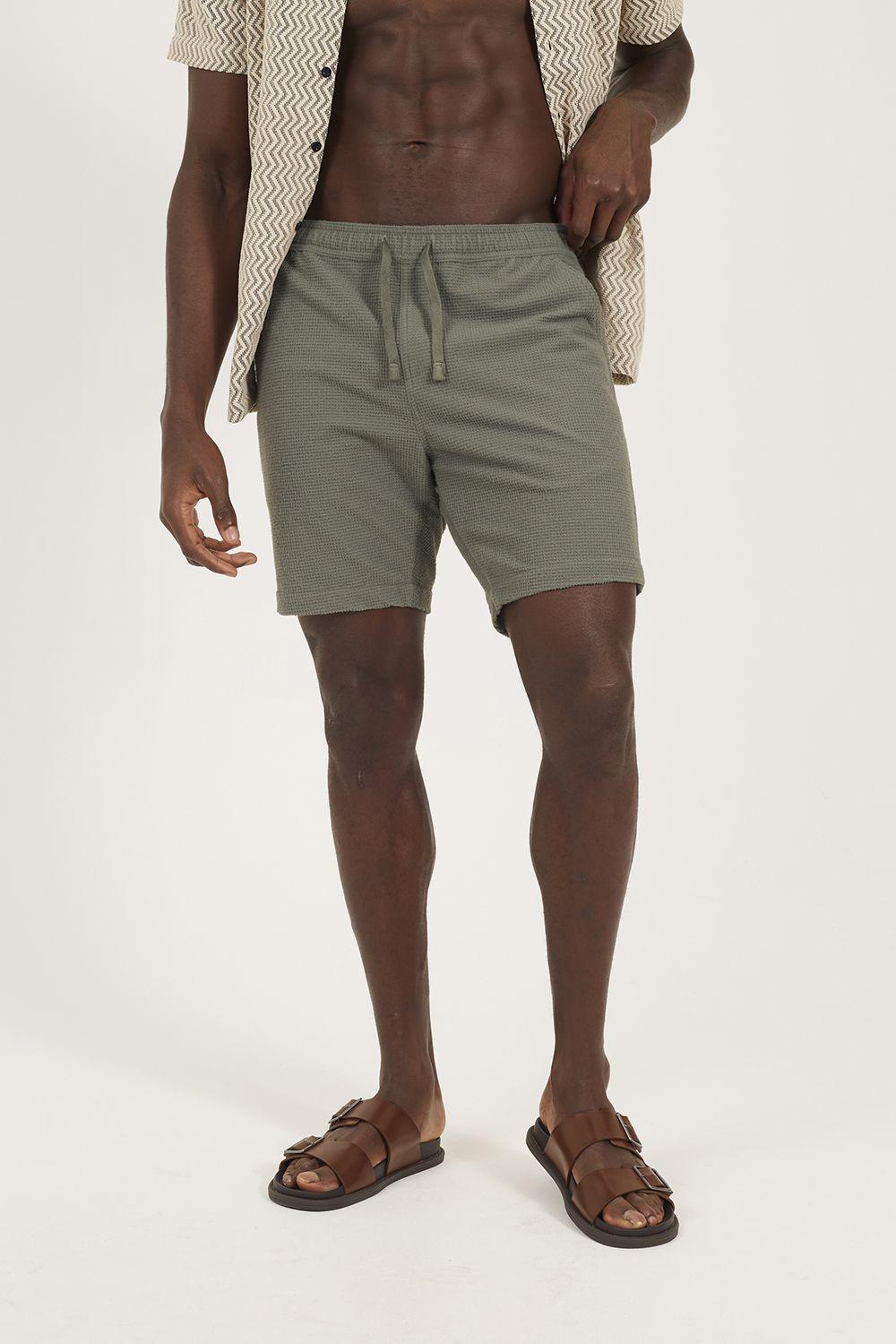 Seersucker Shorts by BRAVE SOUL