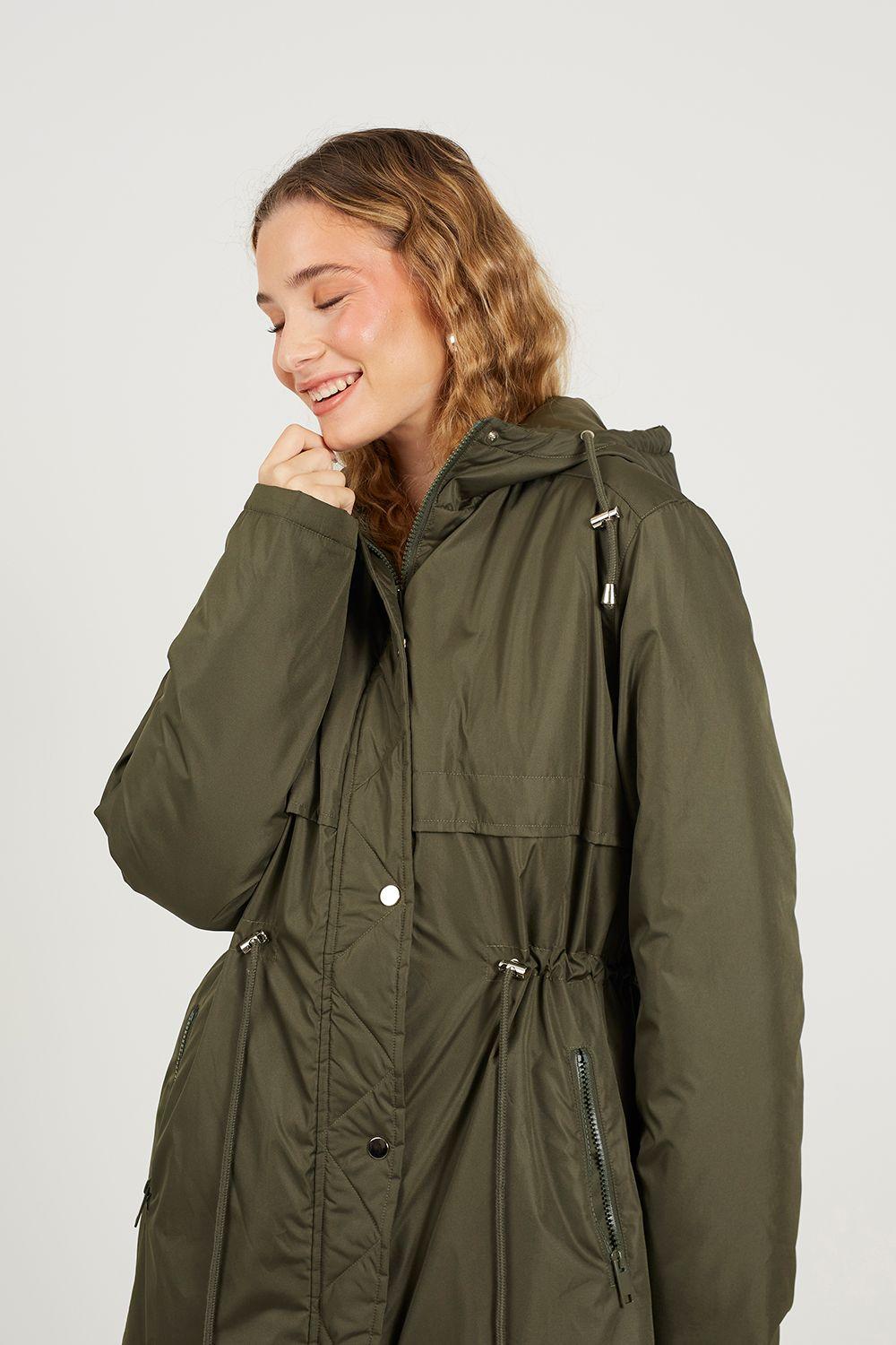 Shower Resistant Padded Parka Jacket by BRAVE SOUL