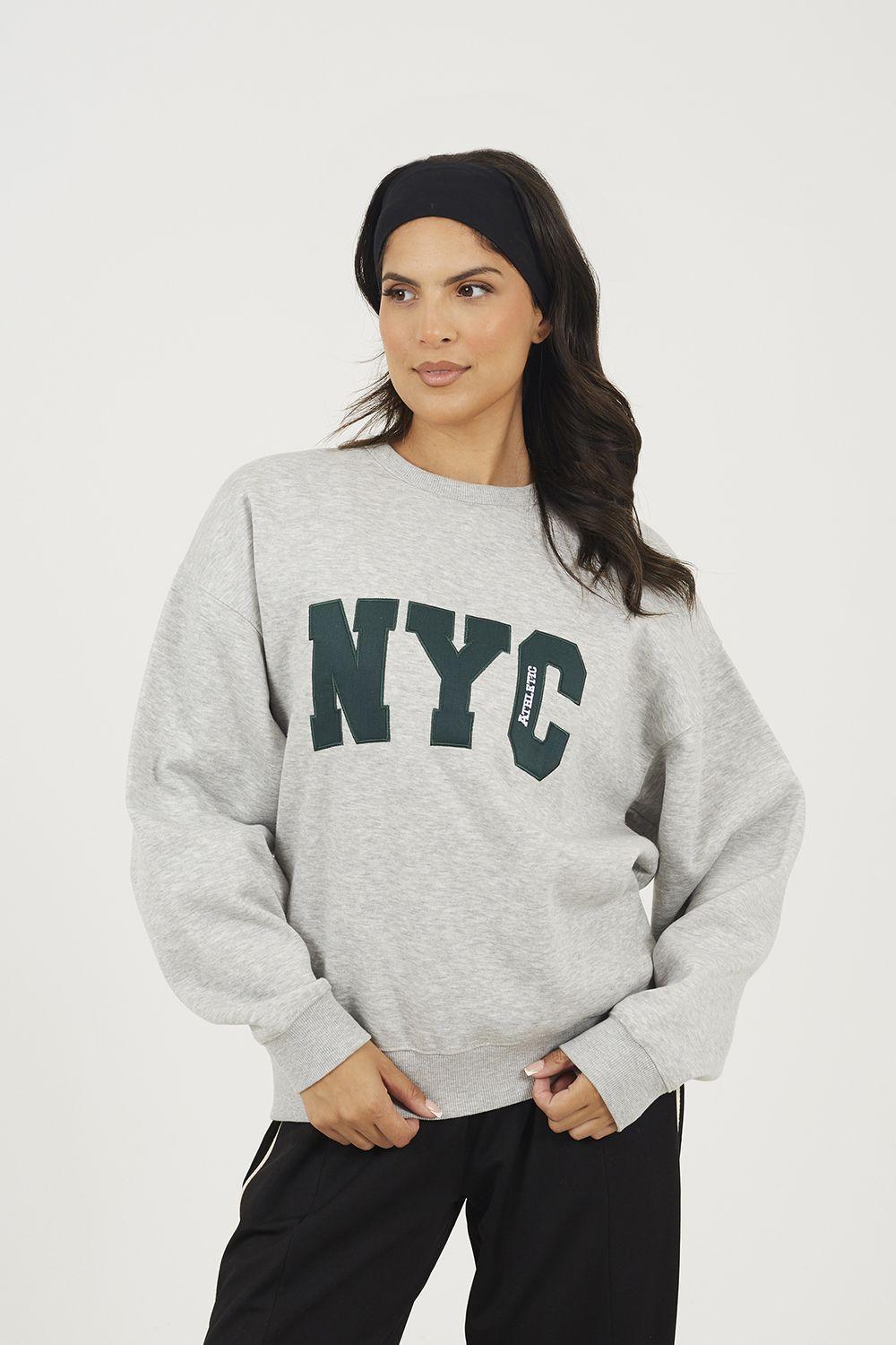 Slogan Crew Neck Sweatshirt by BRAVE SOUL