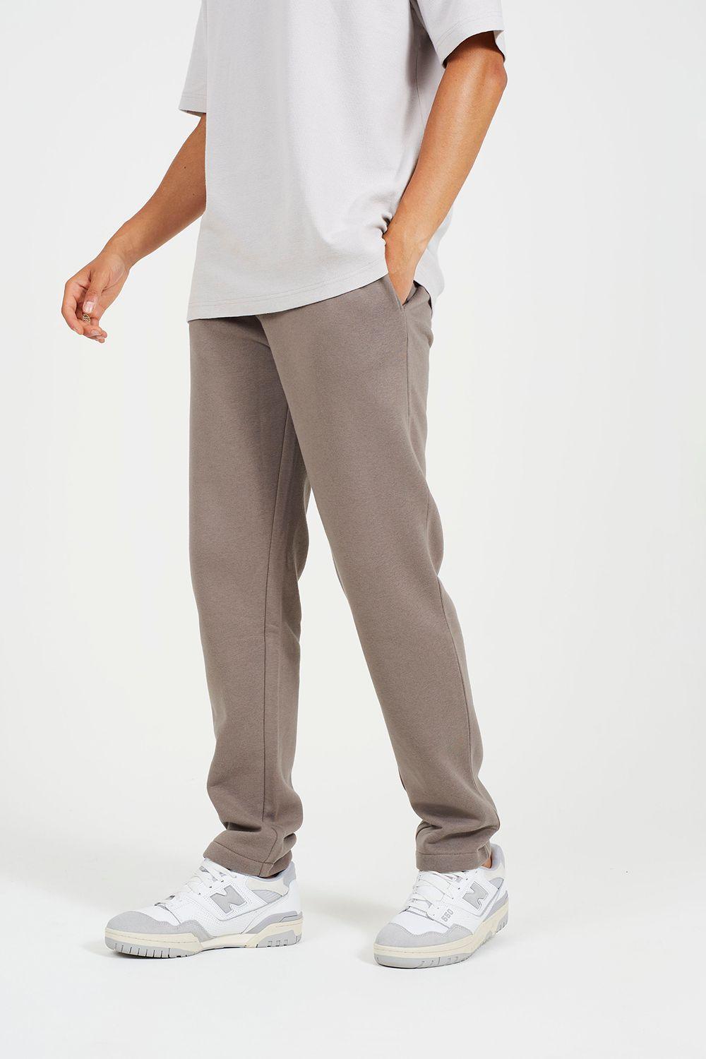 Straight Leg Open Hem Joggers by BRAVE SOUL