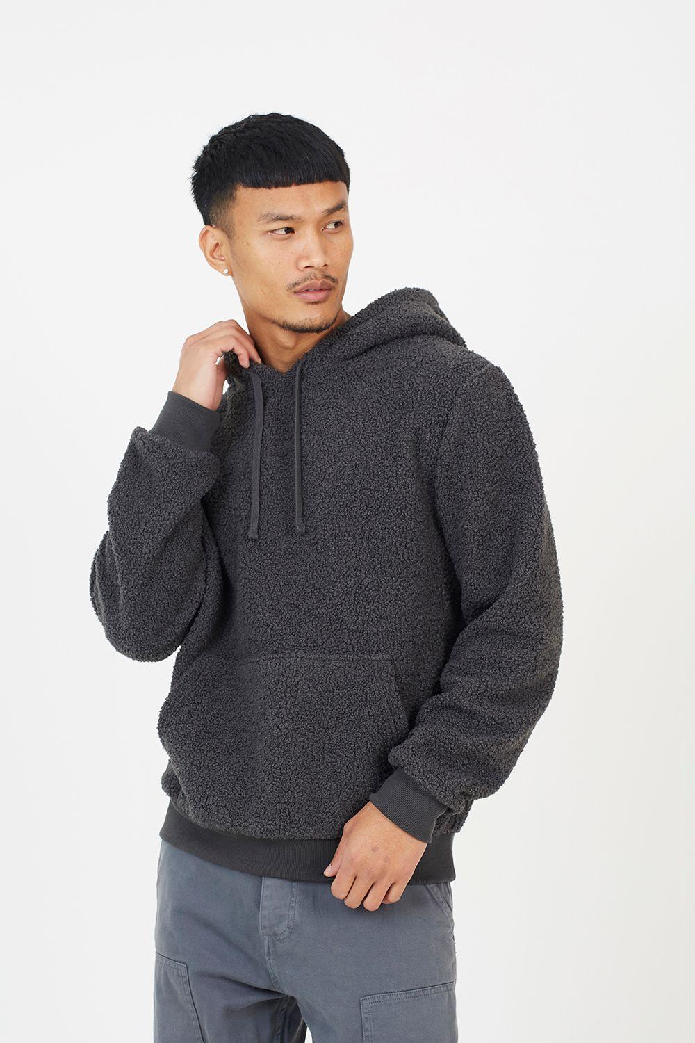 Teddy Fleece Hoodie by BRAVE SOUL