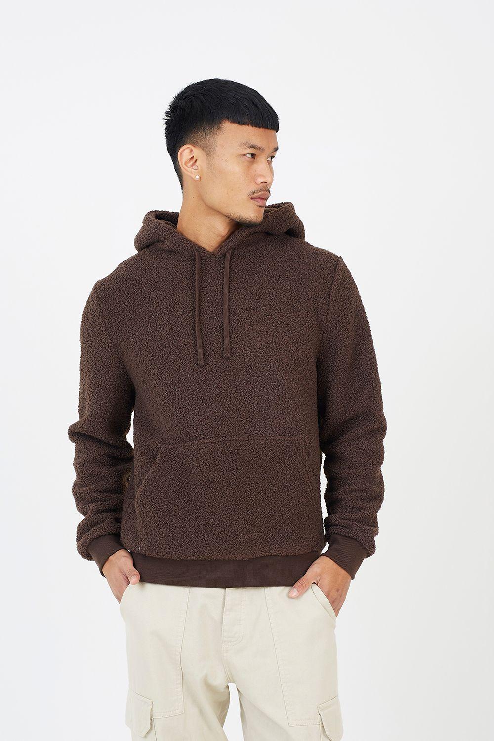 Teddy Fleece Hoodie by BRAVE SOUL