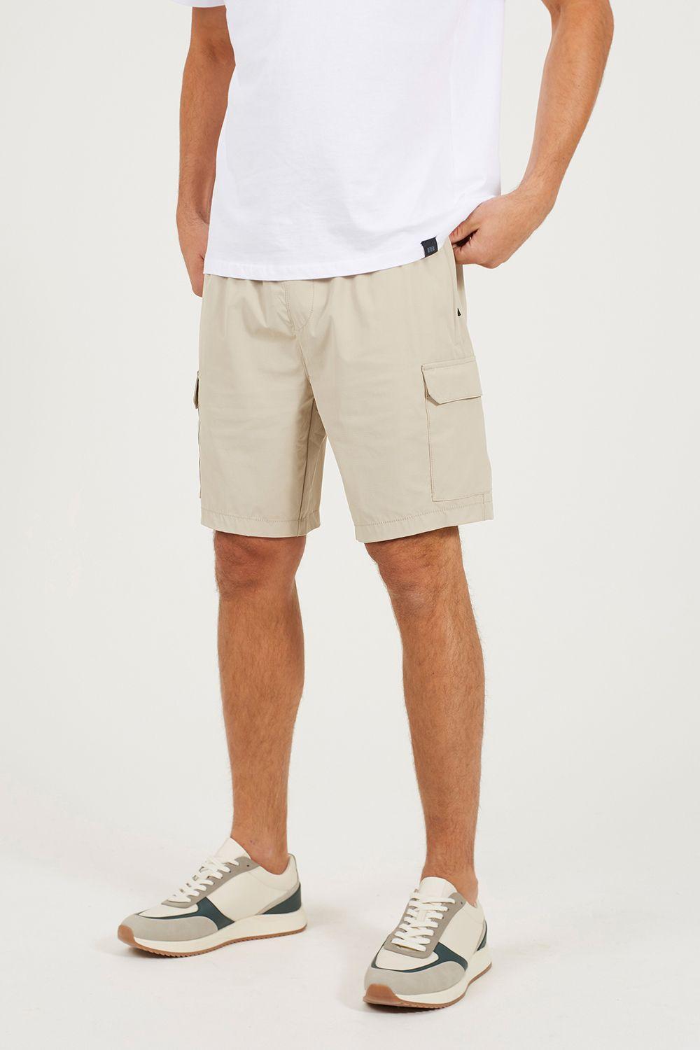 Woven Cargo Style Shorts by BRAVE SOUL